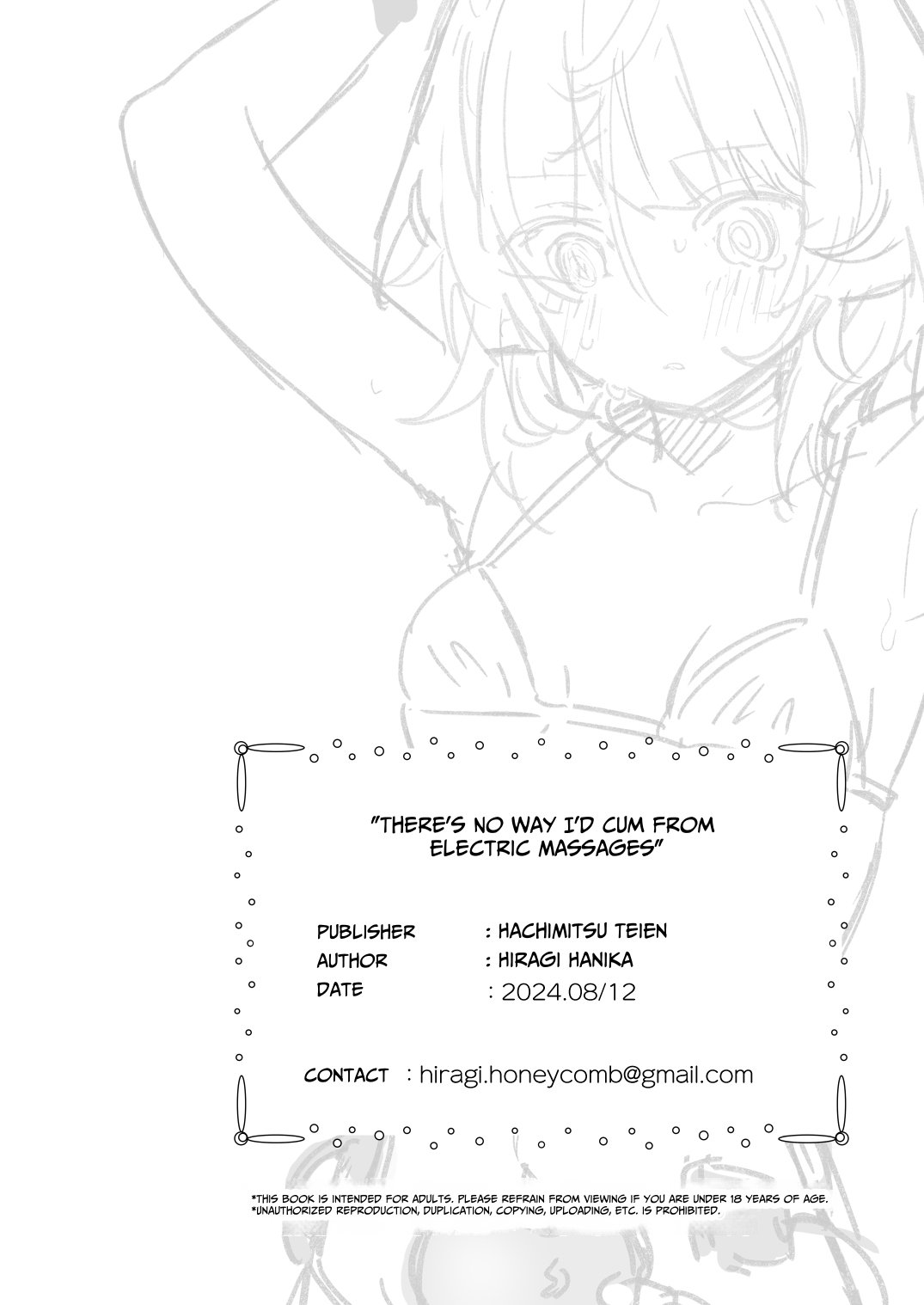 [Hachimitsu Teien (Hiragi Hanika)]Denryuu Massage nanka de Iku Wakenai janai desuka | I Don't Think an Electric Current Massage is Going to Make Me Cum[English] [Turtle Translate] [Digital] Page 36