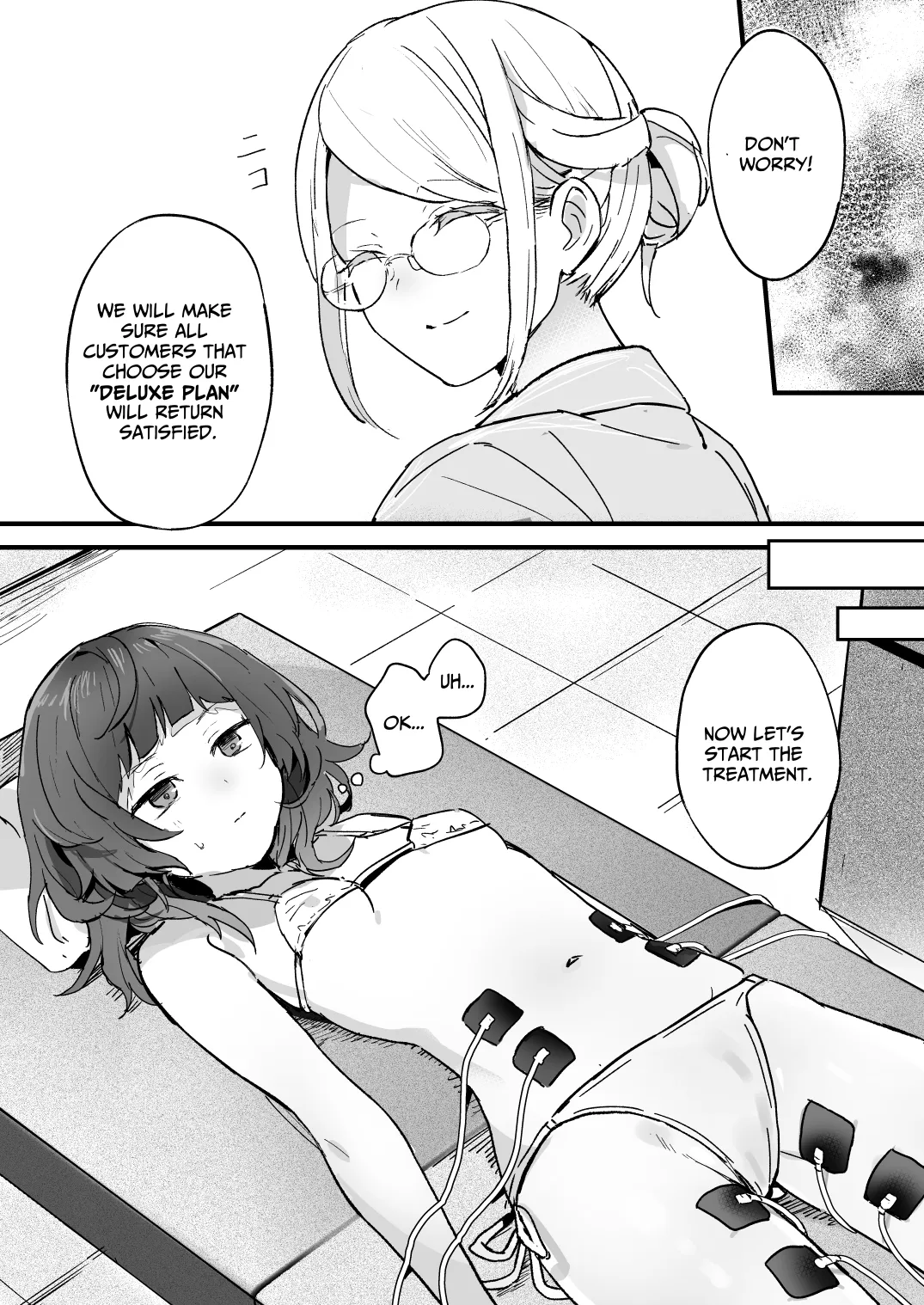 [Hachimitsu Teien (Hiragi Hanika)]Denryuu Massage nanka de Iku Wakenai janai desuka | I Don't Think an Electric Current Massage is Going to Make Me Cum[English] [Turtle Translate] [Digital] Page 8