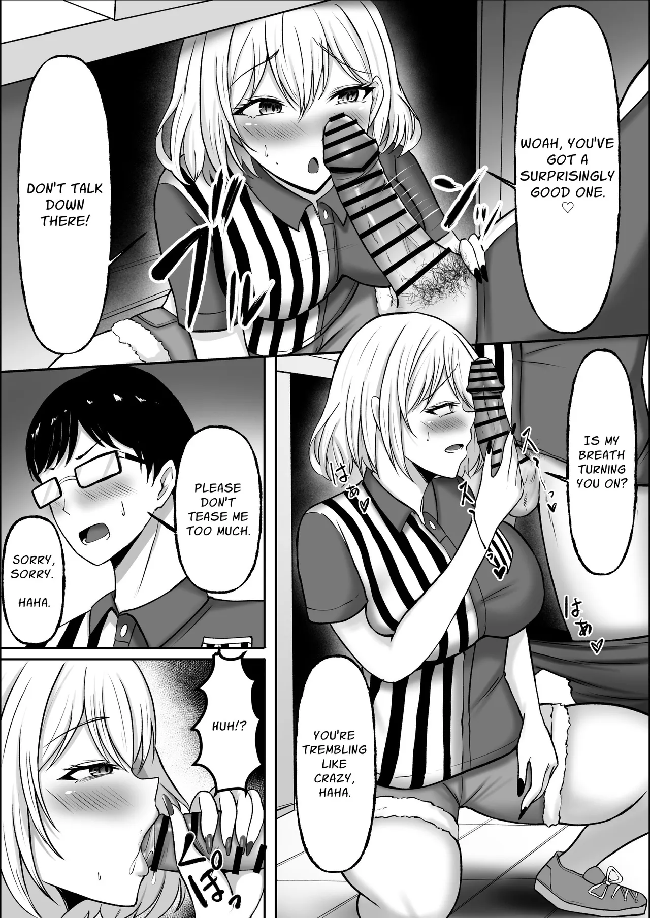 [Aru to Baiyerun]Chin (Atatame) Masu Kaa? | Would You Like That Warmed Up?[English] Page 8