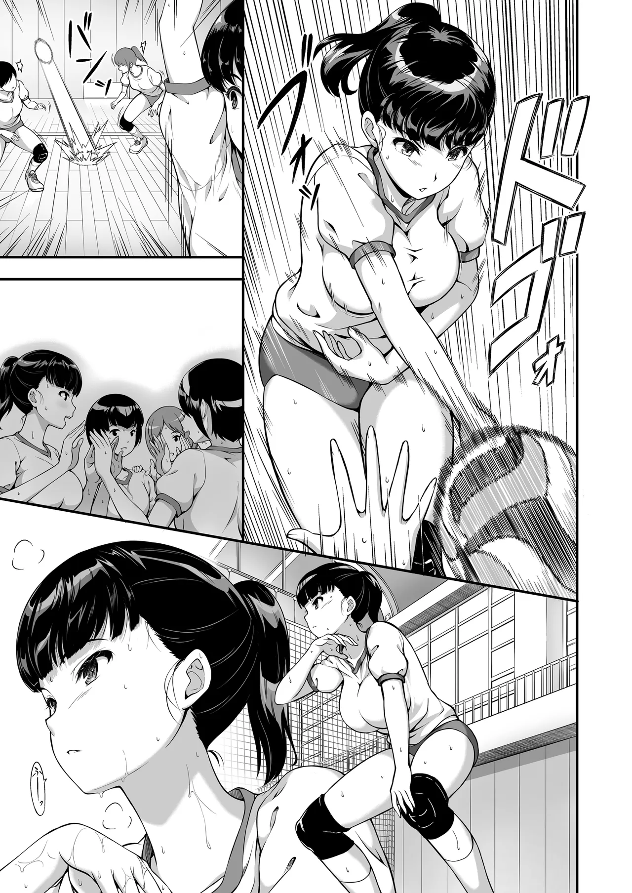 [A-Lucky Murashige no Ran (A-Lucky Murashige)]Joshi Volley-bu JK, Netorareru.[Chinese] [Digital] Page 4