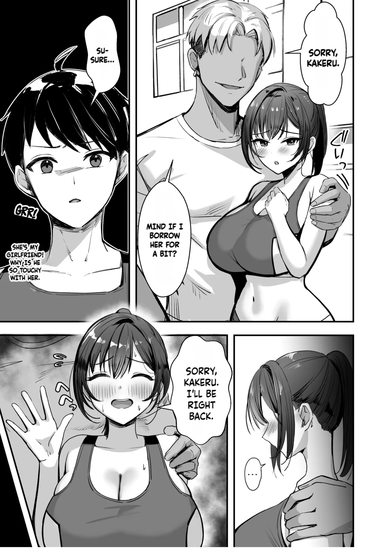 [Azarashi no Otoshimono (Marumai)]Bakunyuu na Rikujoubu no Kanojo, Senpai ni wa Sakaraemasen | The Track and Field Girl with the Huge Boobs Can't Disobey Her Senpai![English] [Decensored] Page 26
