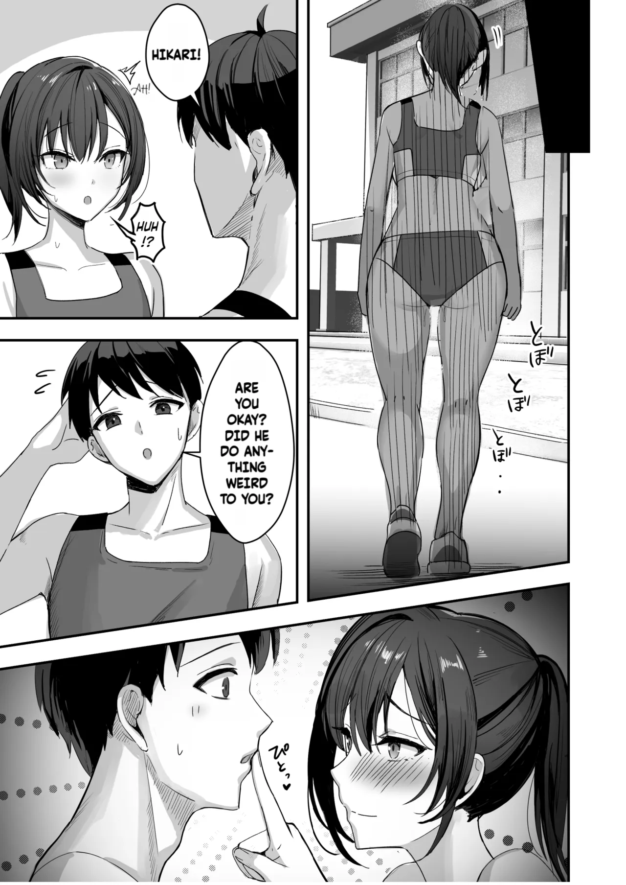 [Azarashi no Otoshimono (Marumai)]Bakunyuu na Rikujoubu no Kanojo, Senpai ni wa Sakaraemasen | The Track and Field Girl with the Huge Boobs Can't Disobey Her Senpai![English] [Decensored] Page 54