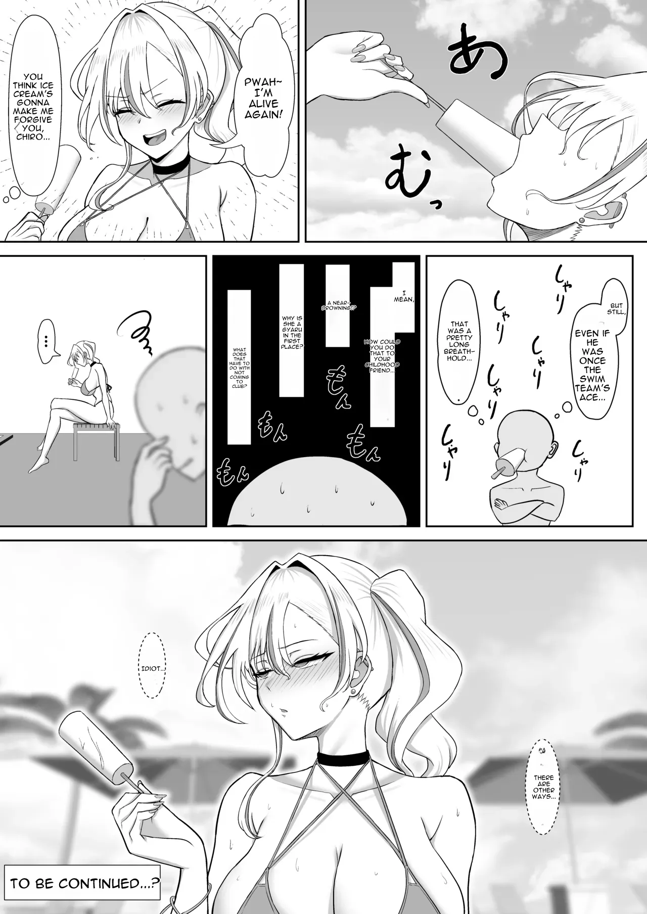 [Sakana no Ippon Michi (Gyokuro)]Gal ni Natta Osananajimi to Chissoku Genkai Suichuu Ecchi![English] [DNTA] [Digital] Page 36
