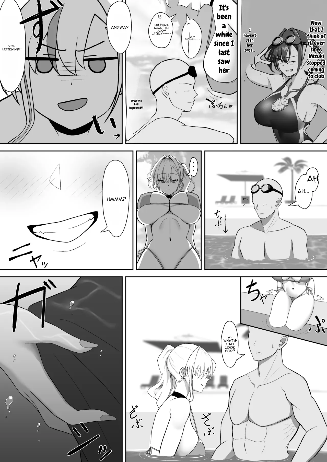 [Sakana no Ippon Michi (Gyokuro)]Gal ni Natta Osananajimi to Chissoku Genkai Suichuu Ecchi![English] [DNTA] [Digital] Page 7