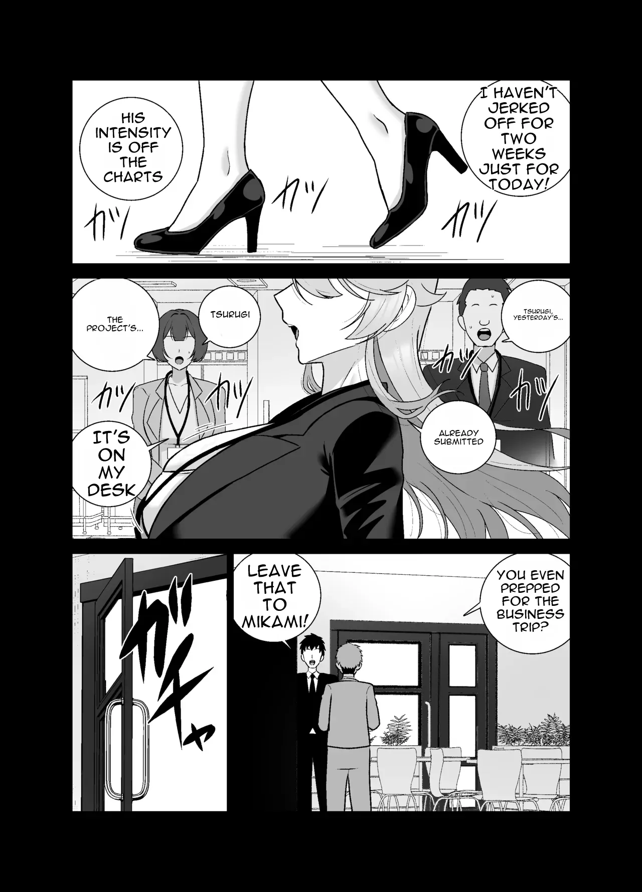 [Tokkuni Tokku (Shamidou Maichimonji)]Itsumo Miken ni Shiwa o Yosete Iru Seikaku no Kitsui Babaa Senpai (29) wa You to Dosukebe Chijo ni Naru Page 5