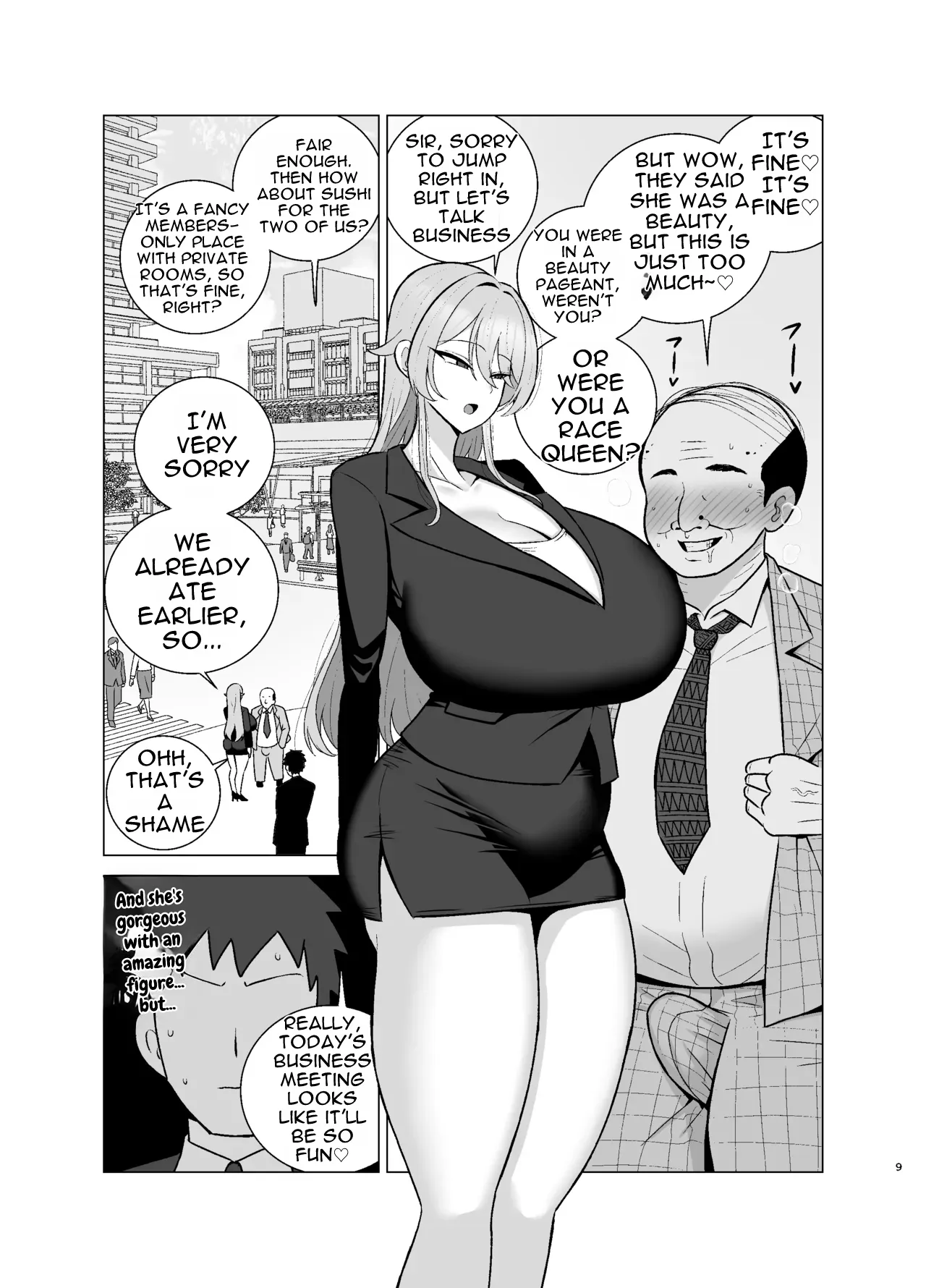 [Tokkuni Tokku (Shamidou Maichimonji)]Itsumo Miken ni Shiwa o Yosete Iru Seikaku no Kitsui Babaa Senpai (29) wa You to Dosukebe Chijo ni Naru Page 8