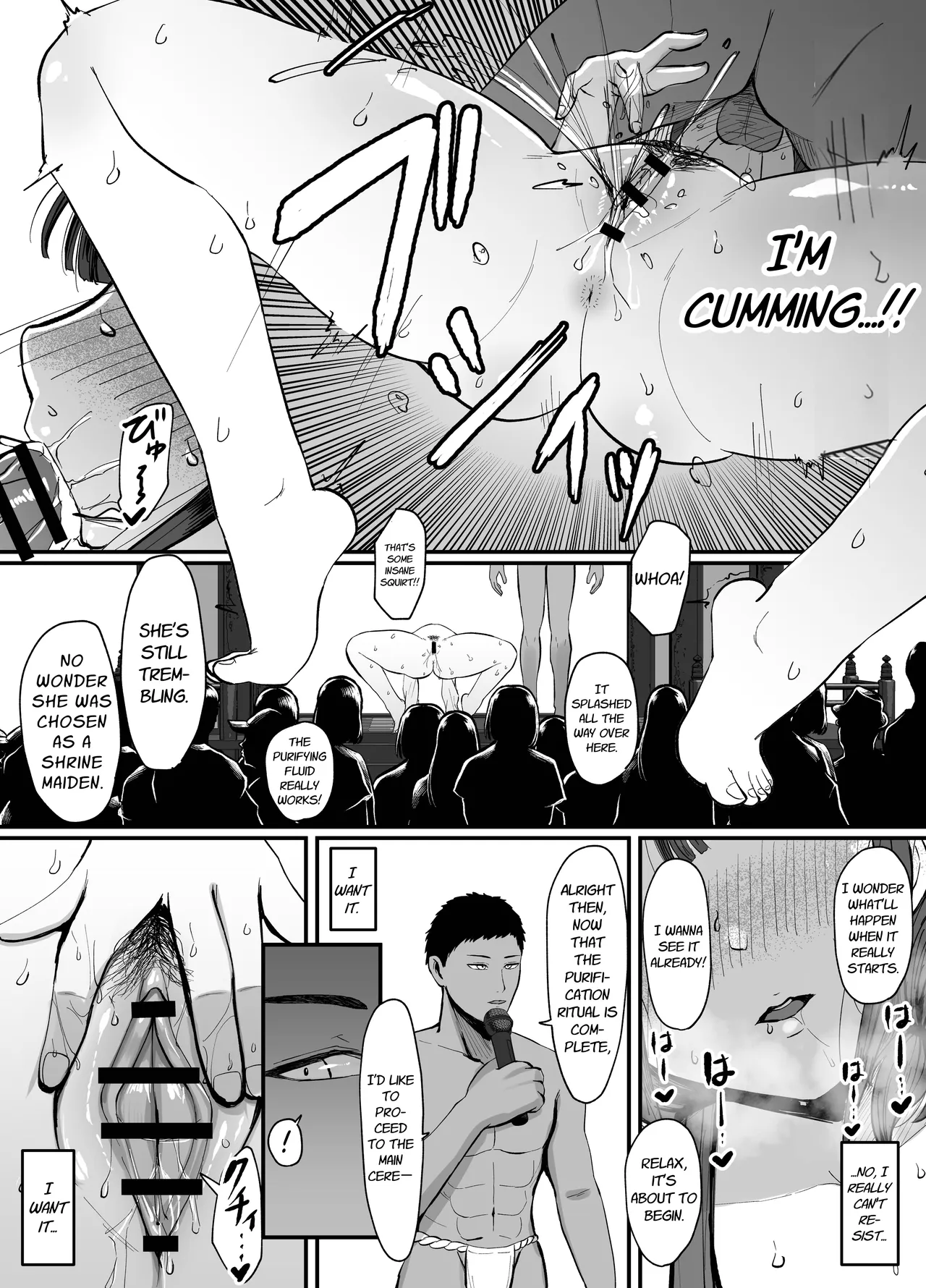 [JUNNkdou (JUNN)]Nagasareyasui Hitozuma (32) ga Inshuu Mura de Miko ni Matsuriagerare Chinpo Ochi Suru Hanashi 3 | A Married Woman (32) Is Chosen as a Sacred Maiden in a Remote Village Part 3[English] [Link-Link] Page 13