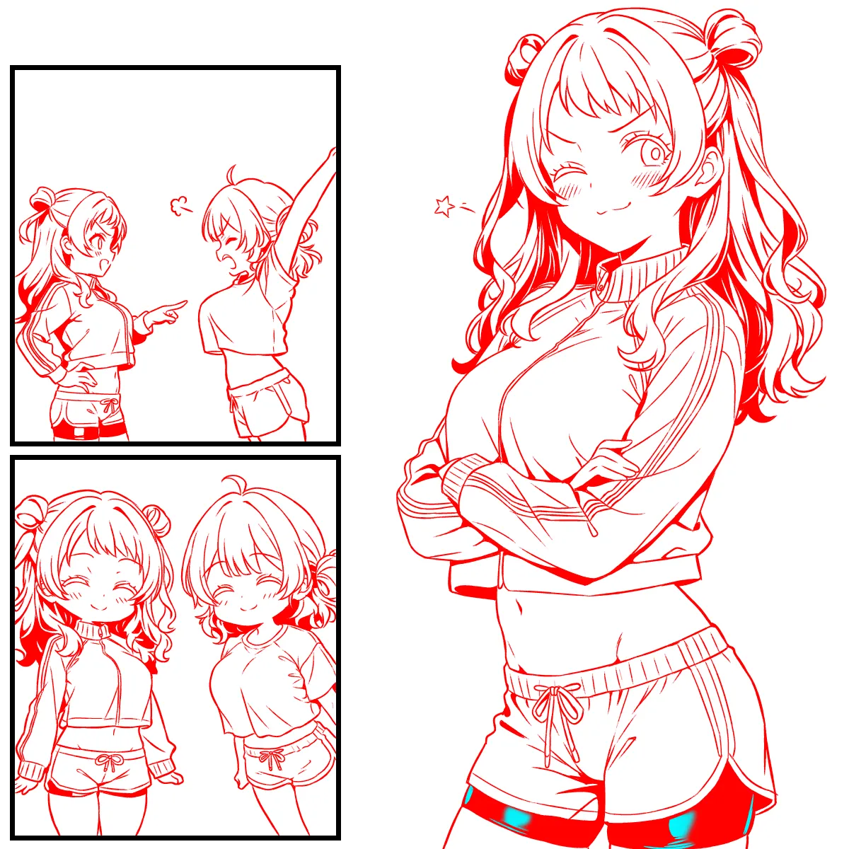 [Tokibito]Hakunetsu Shita Shoubu o Suru Hanami Shimai(Gakuen IDOLM@STER) Page 5