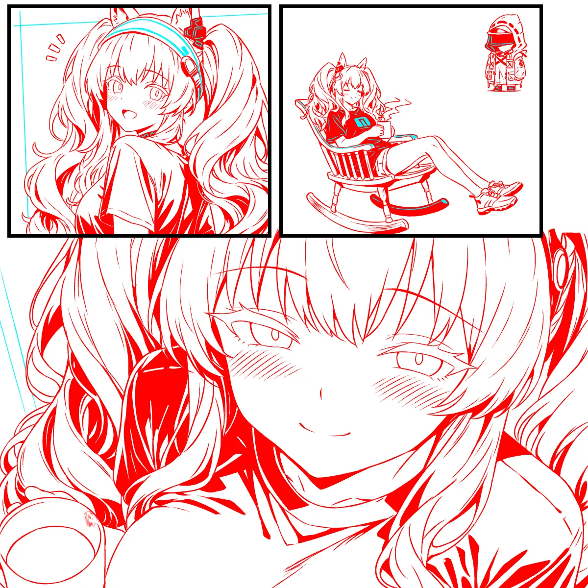 [トキビト]ゼロ グラヴィティ アンジェリーナ(アークナイツ) Page 3
