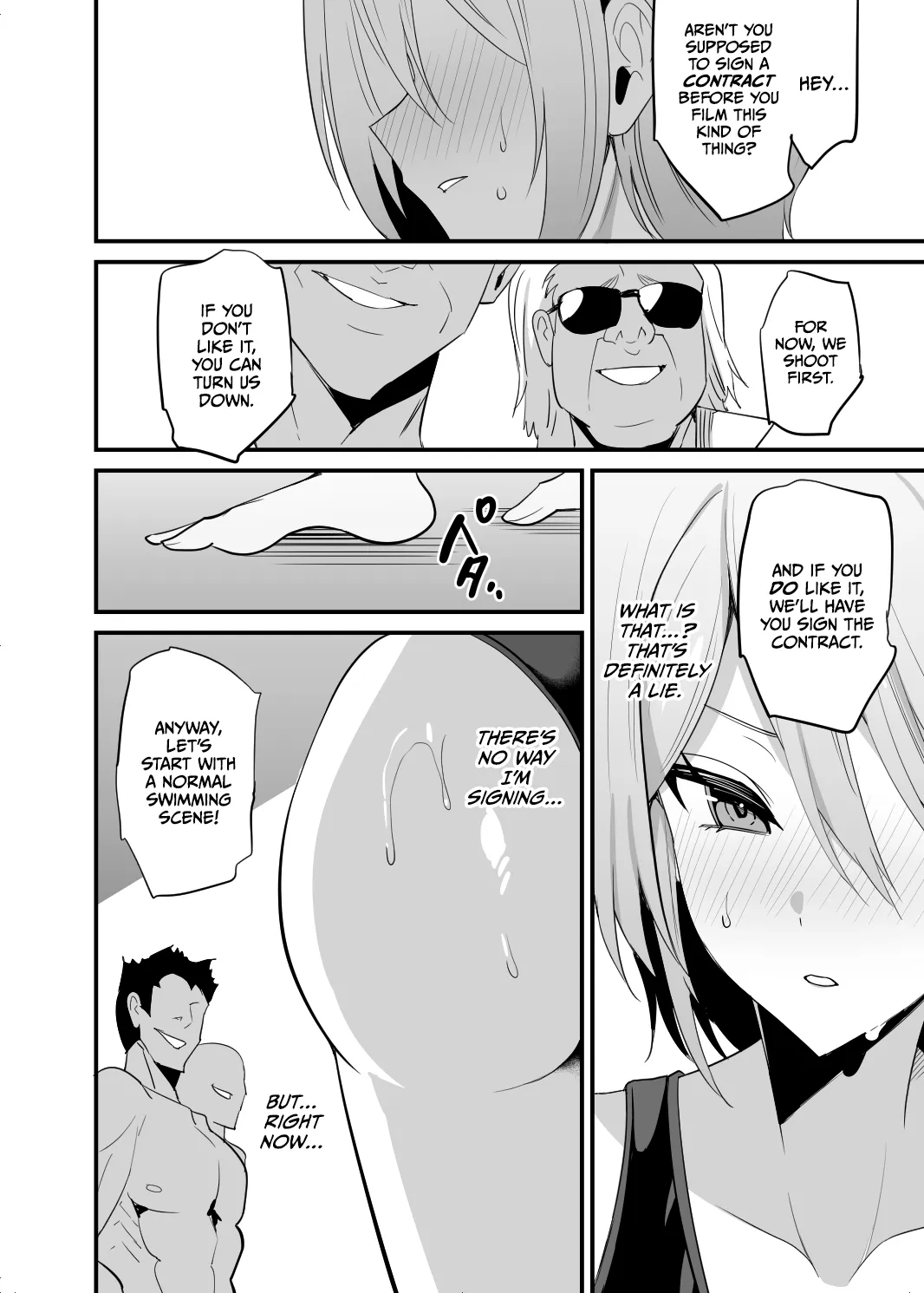 [OTOMEKIBUN (Sansyoku Amido.)]Kuwabara, AV Gakkou de Seishun! 21 | Swimming Club Ace Kuwabara 21[English] [CulturedCommissions] [Digital] Page 8