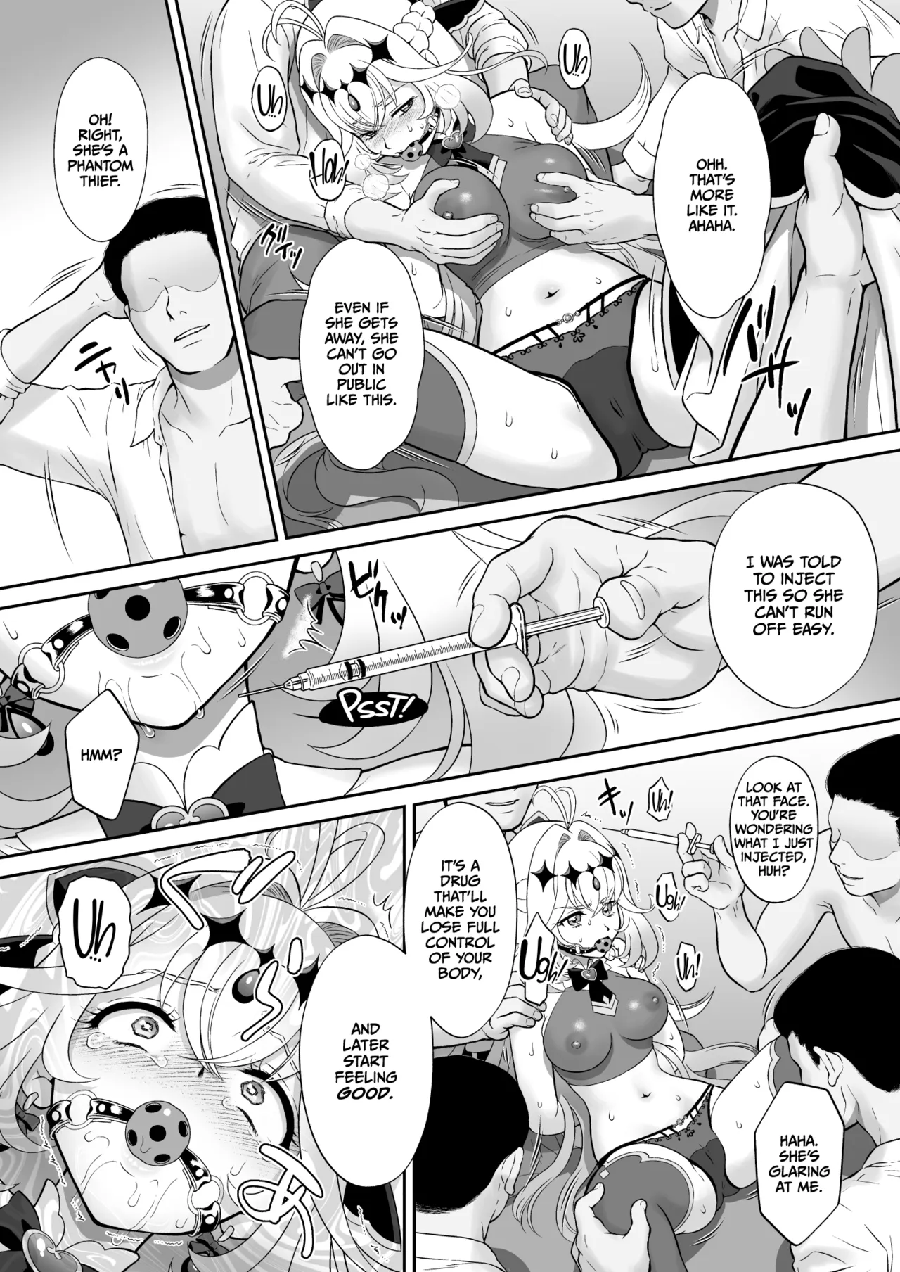 [U.R.C (Momoya Show-Neko)]Ruru Kan | Lulu Rape(Meitantei Precure!) [English] [CulturedCommissions] [Digital] Page 8