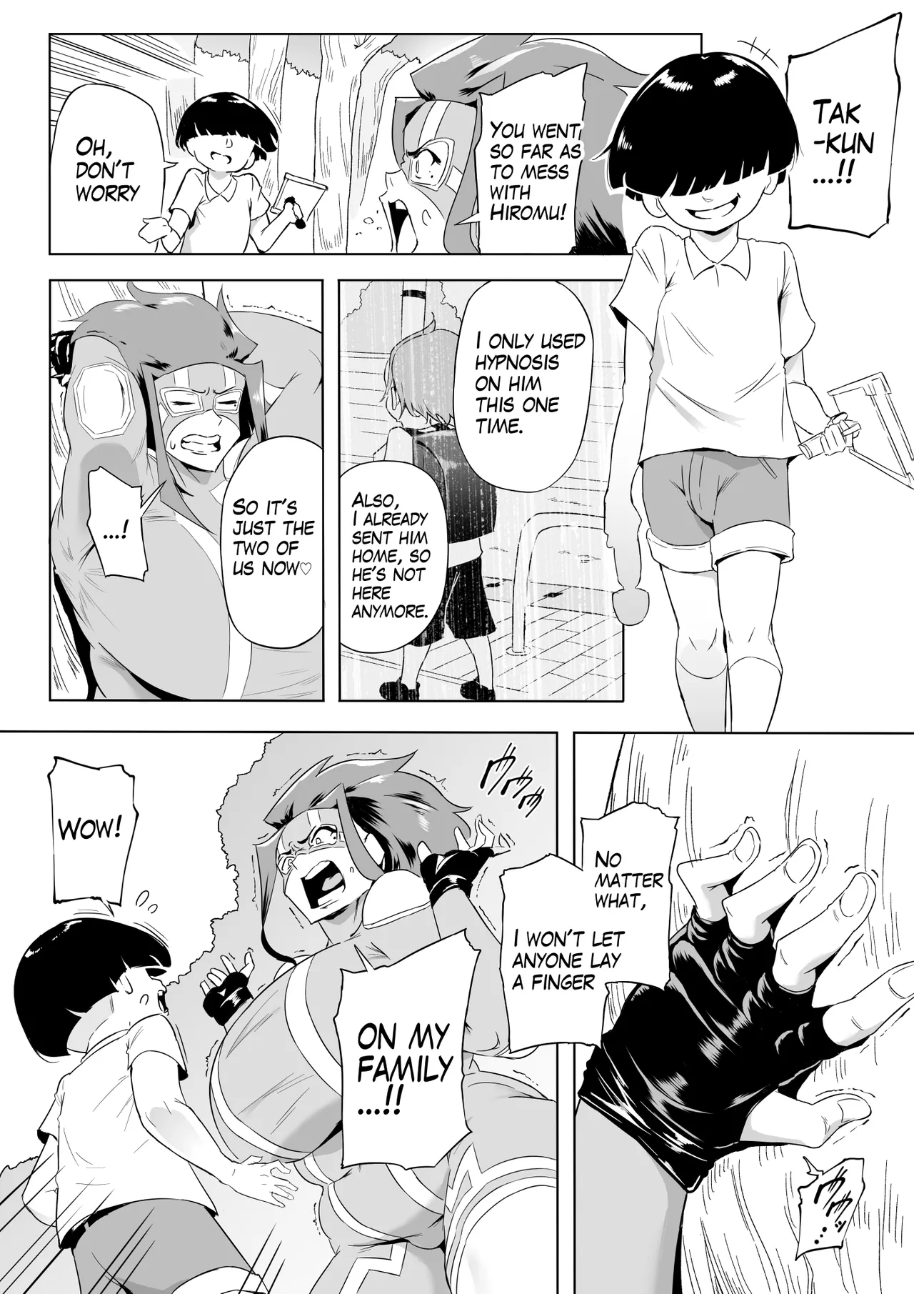 [Oni Kizoku]Boku wa Hero Paranoia Kouhen[English] Page 153
