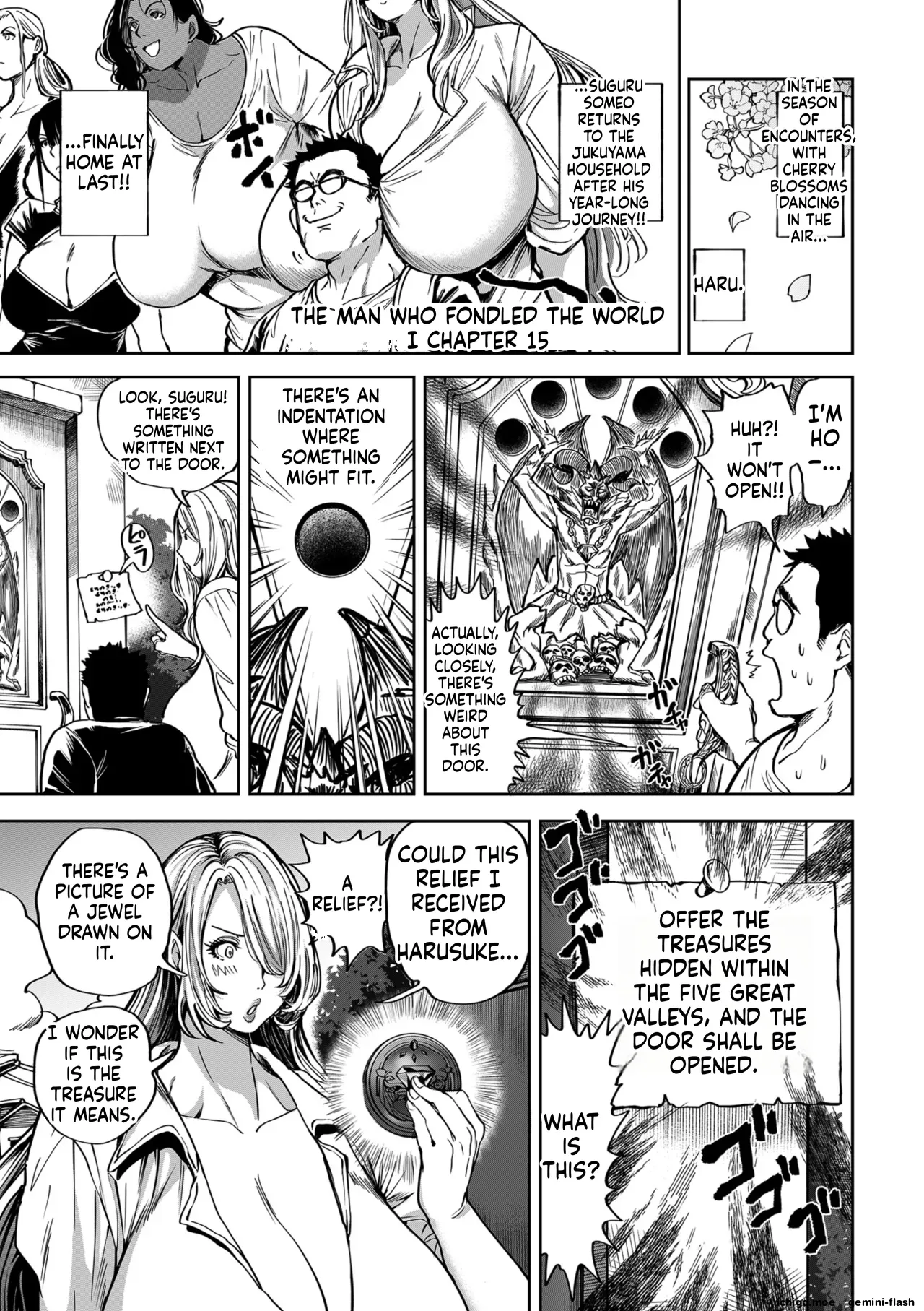 [Announ]Shunkashuutou Harem Tengoku - Sekai OPPAI Tour | FOUR SEASONS HAREM HEAVEN[English] [Digital] Page 181