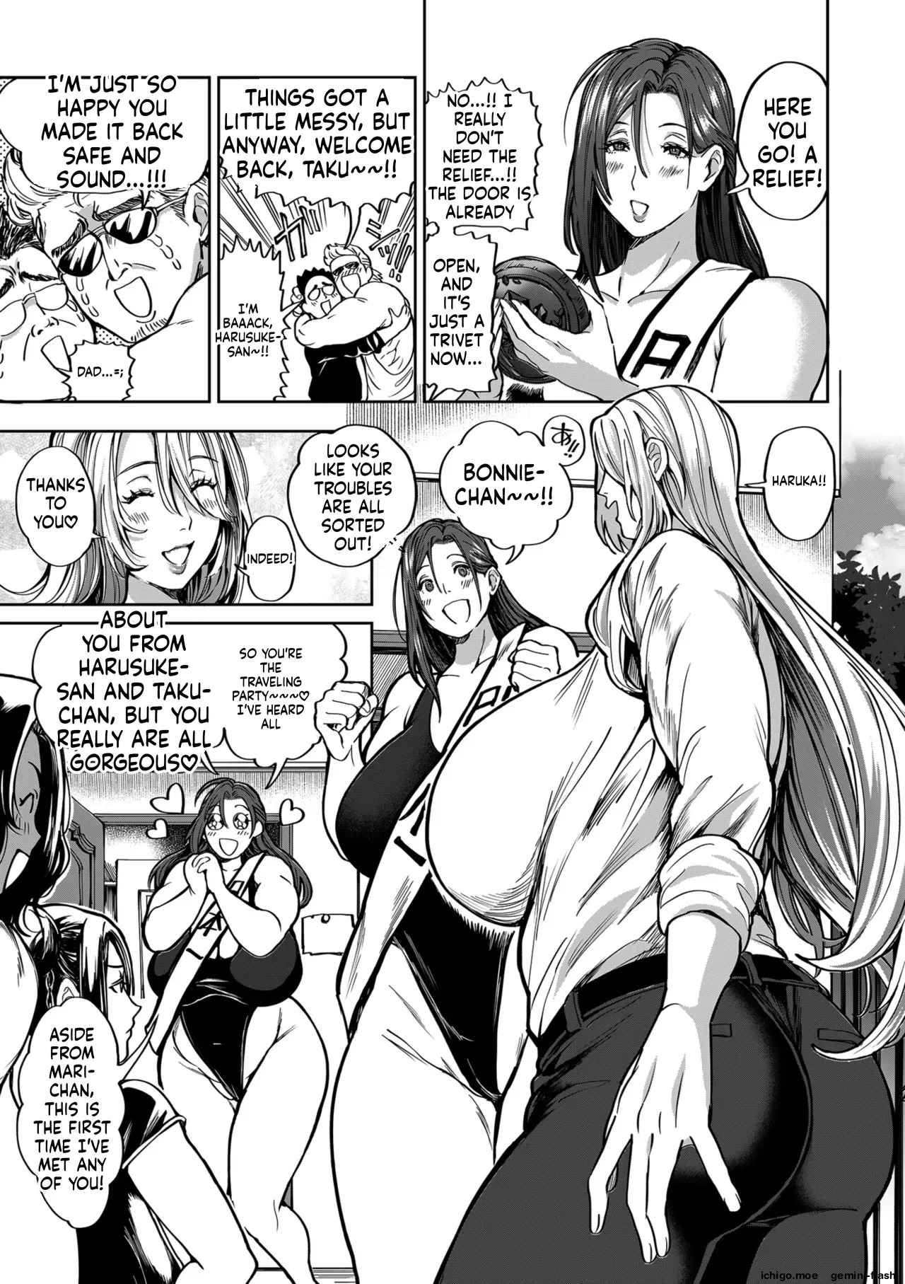 [Announ]Shunkashuutou Harem Tengoku - Sekai OPPAI Tour | FOUR SEASONS HAREM HEAVEN[English] [Digital] Page 185