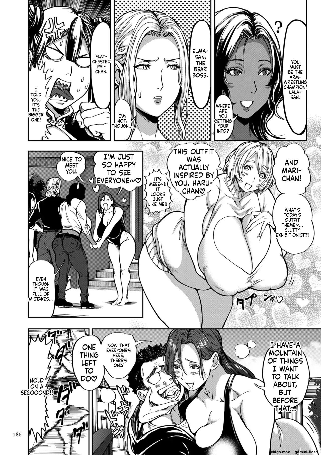 [Announ]Shunkashuutou Harem Tengoku - Sekai OPPAI Tour | FOUR SEASONS HAREM HEAVEN[English] [Digital] Page 186