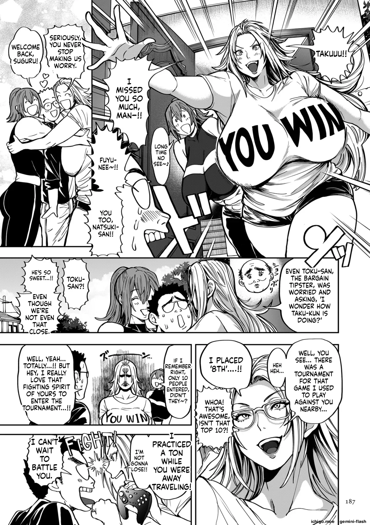 [Announ]Shunkashuutou Harem Tengoku - Sekai OPPAI Tour | FOUR SEASONS HAREM HEAVEN[English] [Digital] Page 187
