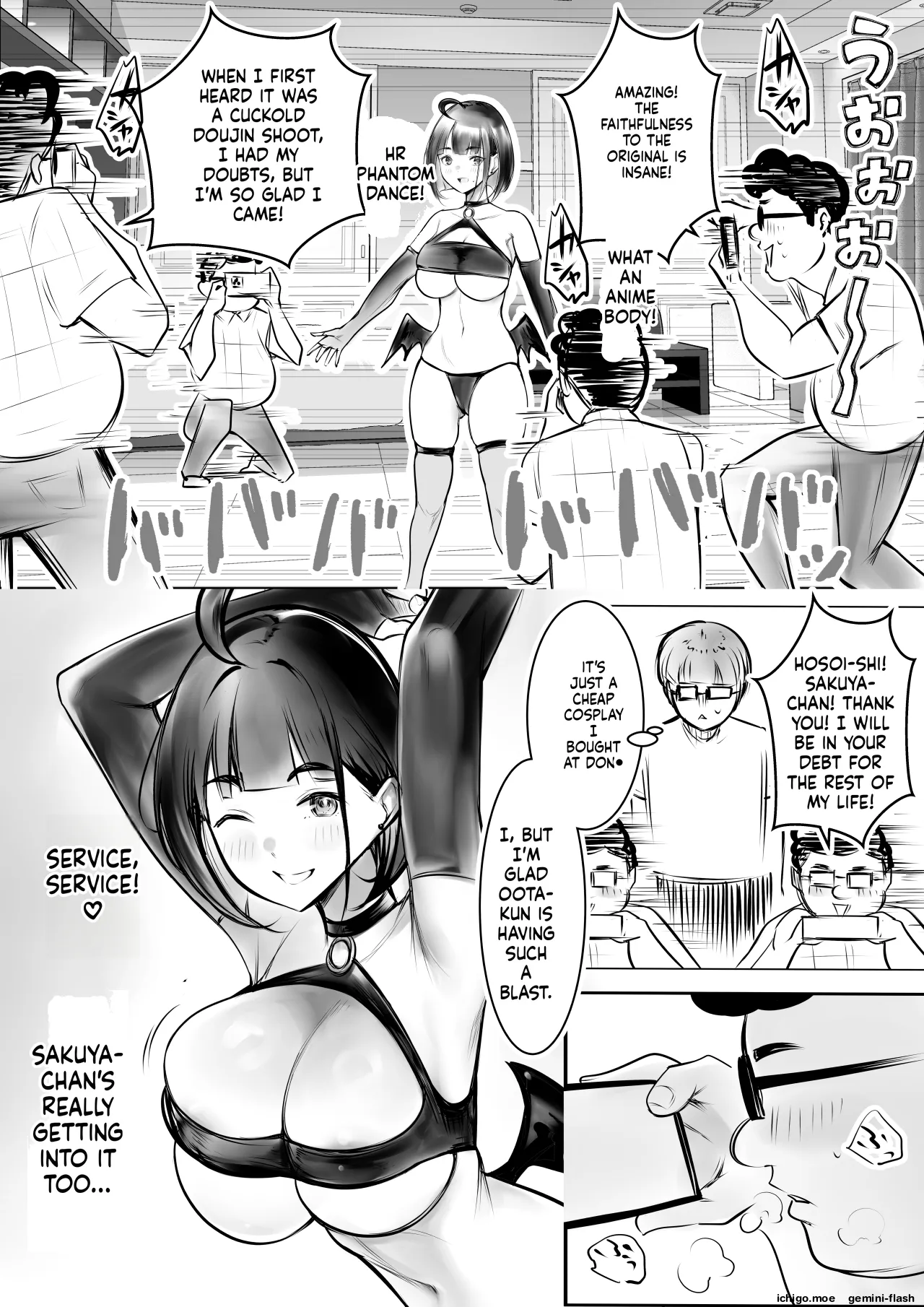 [Akireru Shoujo (Akire)]Hosoi-kun no Kanojo, Netorase OK datte yo 2[English] [MTL] Page 14