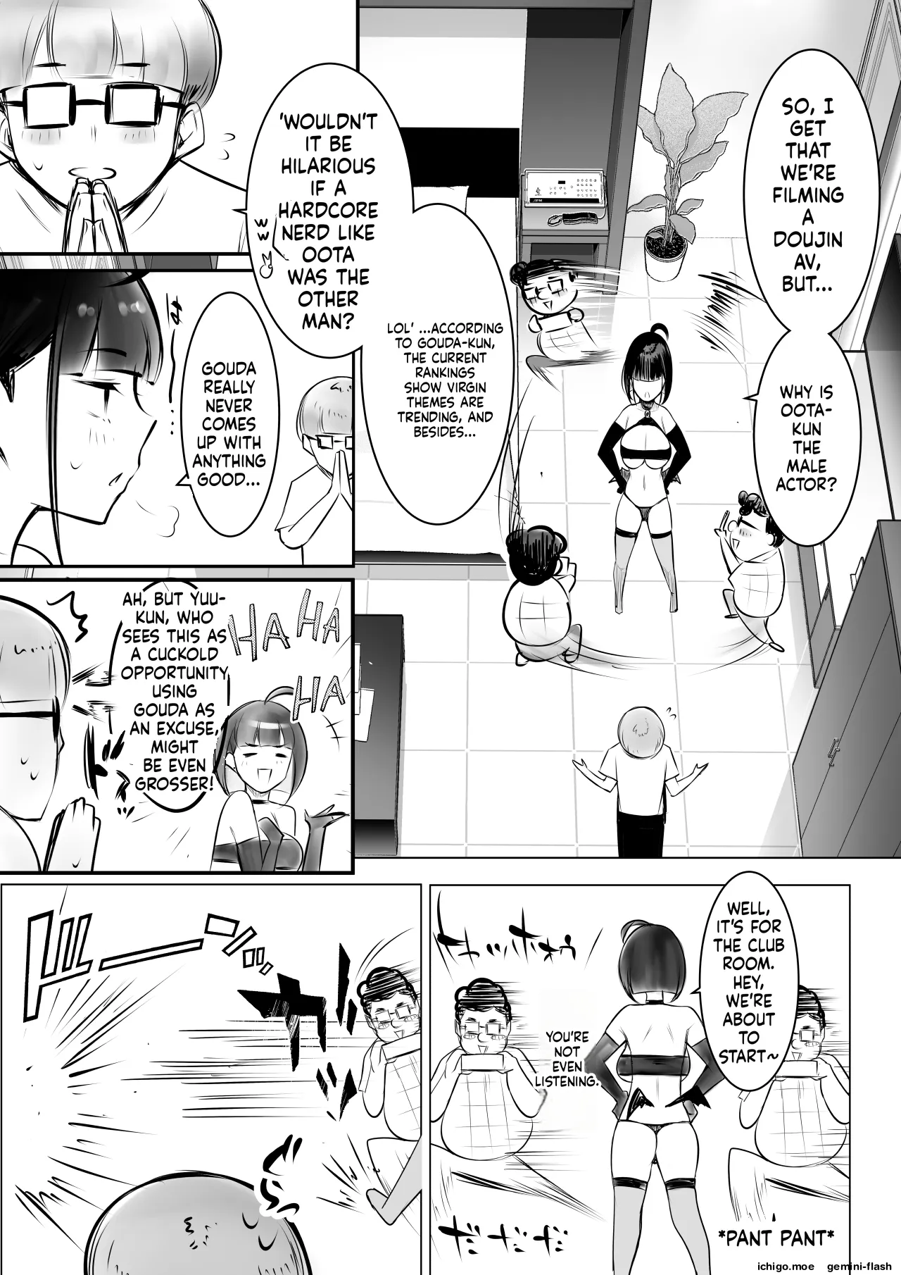 [Akireru Shoujo (Akire)]Hosoi-kun no Kanojo, Netorase OK datte yo 2[English] [MTL] Page 15