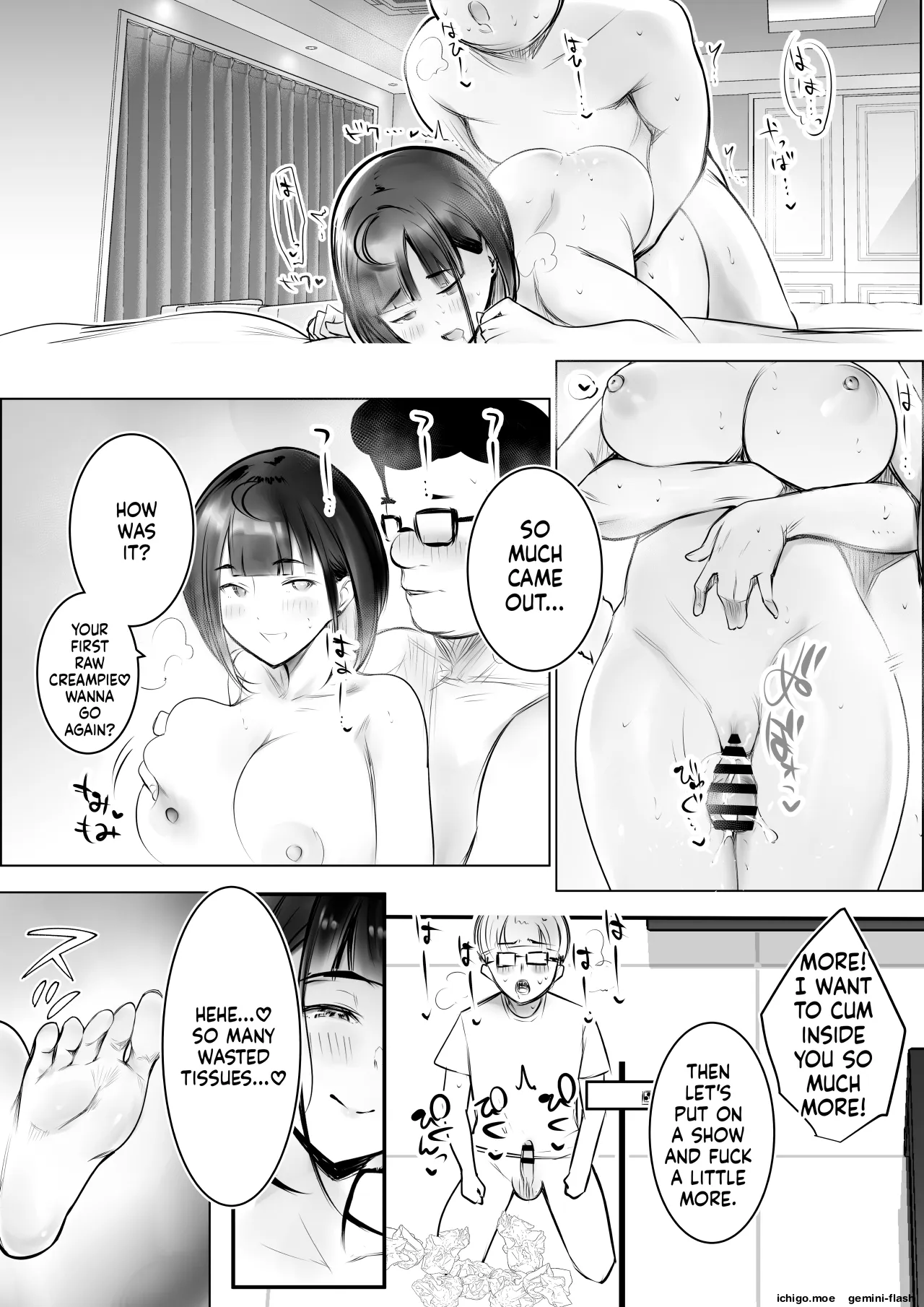 [Akireru Shoujo (Akire)]Hosoi-kun no Kanojo, Netorase OK datte yo 2[English] [MTL] Page 42