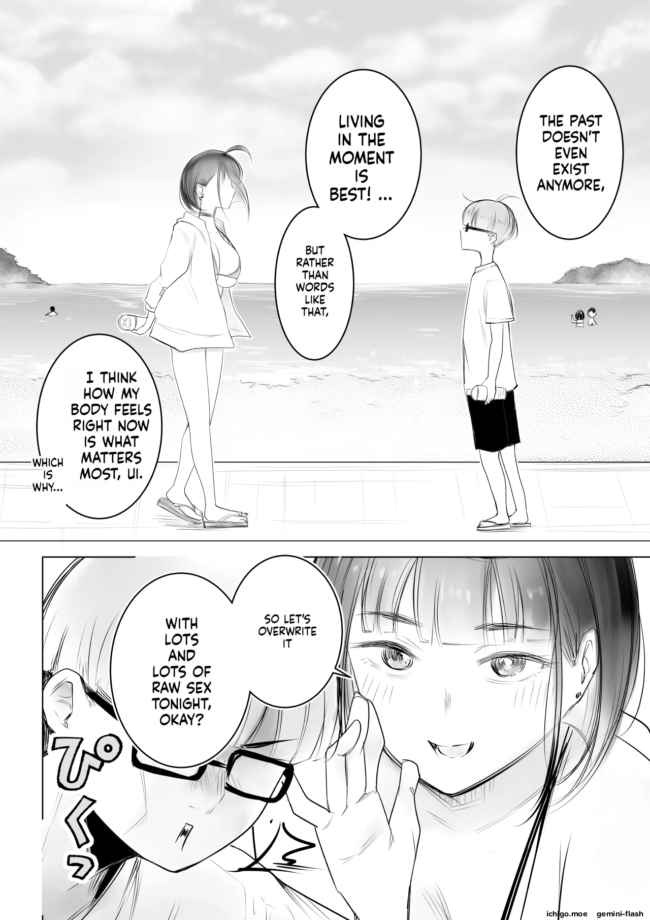 [Akireru Shoujo (Akire)]Hosoi-kun no Kanojo, Netorase OK datte yo 3[English] Page 45