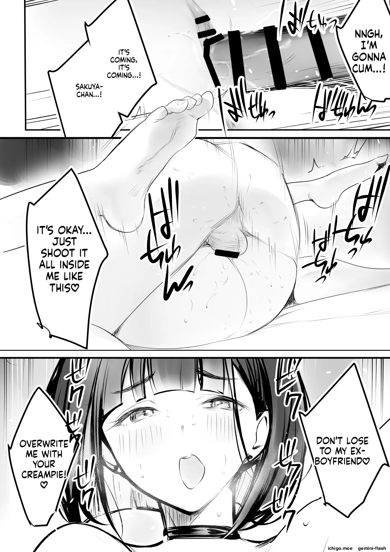[Akireru Shoujo (Akire)]Hosoi-kun no Kanojo, Netorase OK datte yo 3[English] Page 48