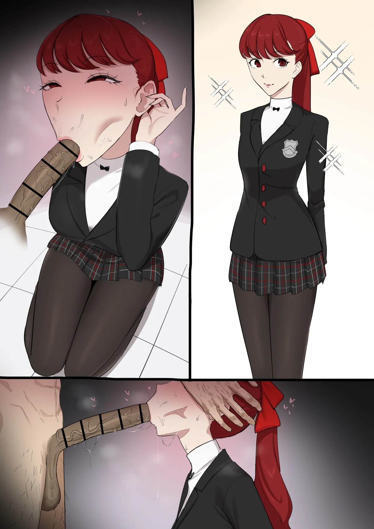 [Giga]Yoshizawa Kasumi x Kamoshida(Persona 5) [Chinese] Page 6