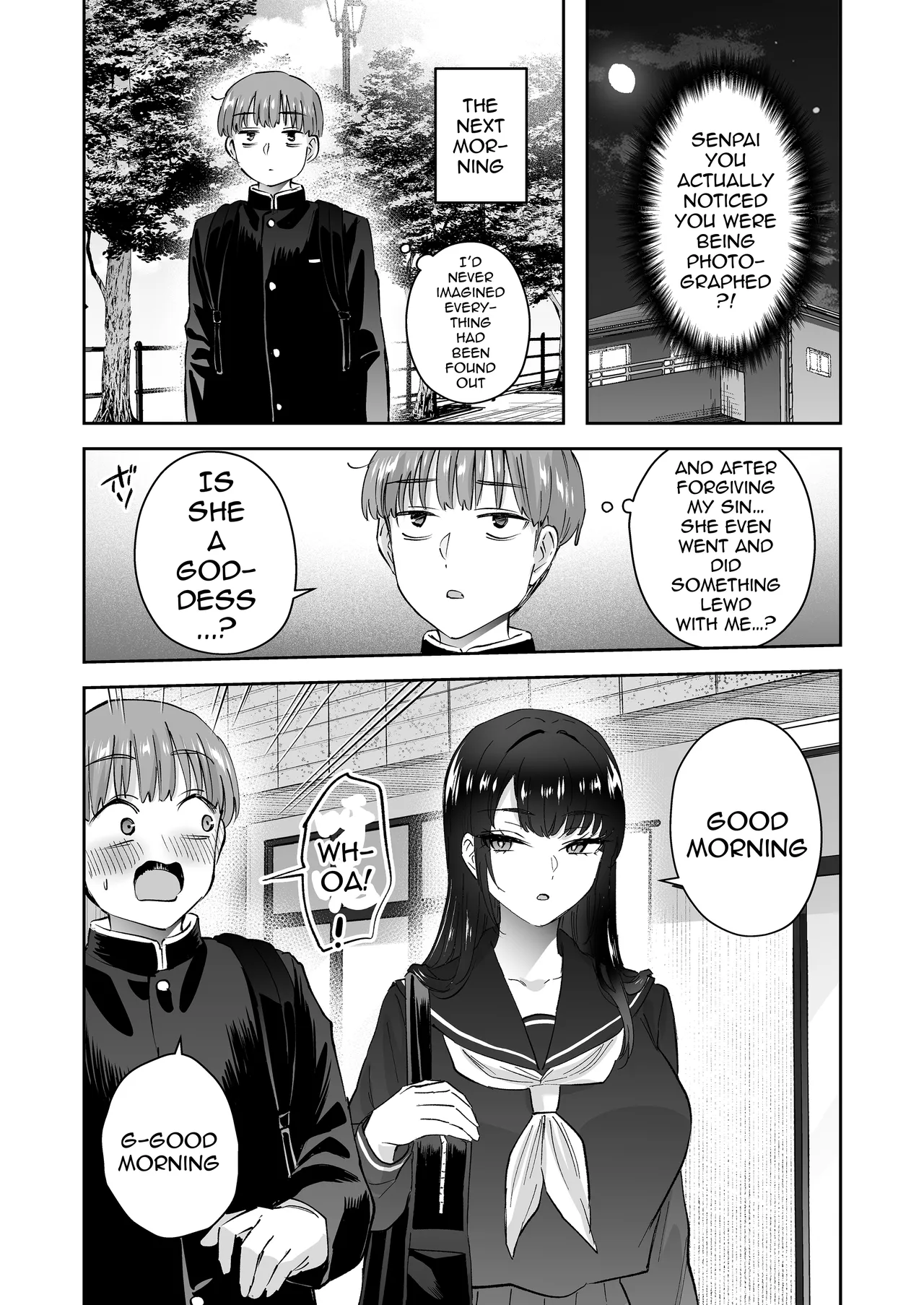 [Hanamaru Suke-san (Nuki Uron)]Jitsu wa Mutsuri Kyudo-bu no Senpai ga Ore ni Dake Ecchi o Shikakete Kuru! | Turns Out the Seemingly Reserved Kyudo Club Senpai Only Wants to Have Sex with Me[English] [Decensored] Page 33
