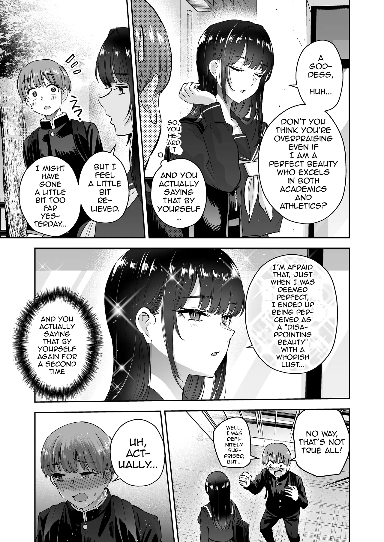 [Hanamaru Suke-san (Nuki Uron)]Jitsu wa Mutsuri Kyudo-bu no Senpai ga Ore ni Dake Ecchi o Shikakete Kuru! | Turns Out the Seemingly Reserved Kyudo Club Senpai Only Wants to Have Sex with Me[English] [Decensored] Page 34