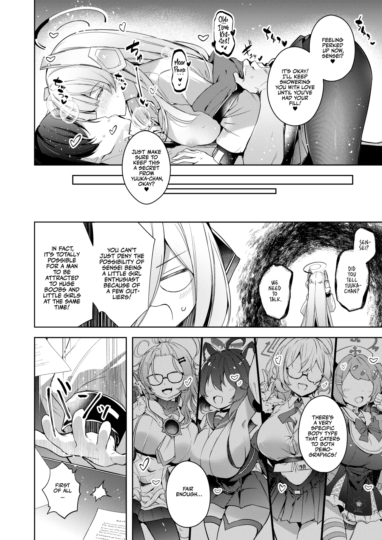 [Midorineko (Midori)]Watashi ga Ichiban Sensei o Sasaete Irun desu kedo????? | I'm Your Number One Student, Right?????(Blue Archive) [English] [Team Rabu2] [Digital] Page 17