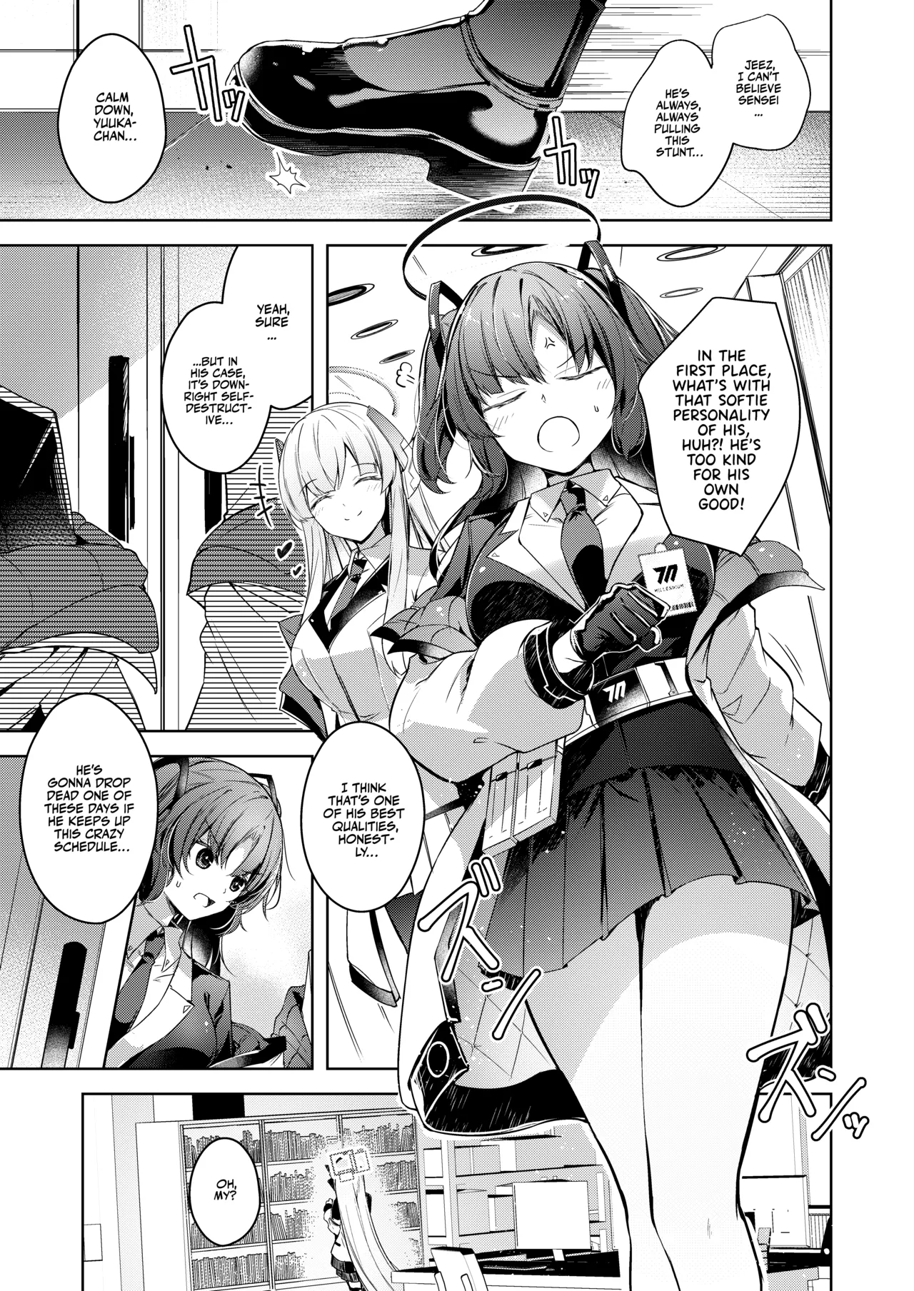 [Midorineko (Midori)]Watashi ga Ichiban Sensei o Sasaete Irun desu kedo????? | I'm Your Number One Student, Right?????(Blue Archive) [English] [Team Rabu2] [Digital] Page 3