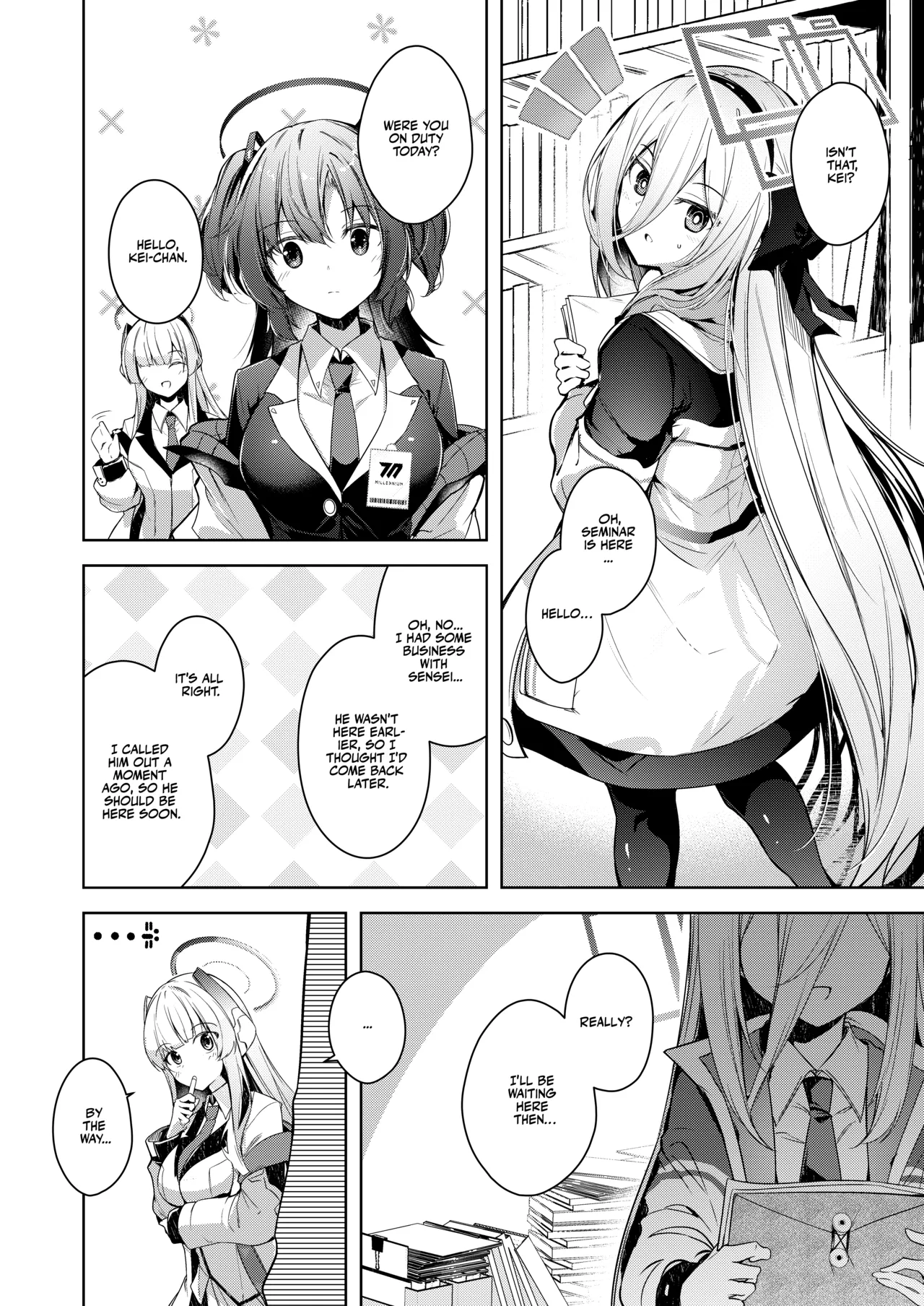 [Midorineko (Midori)]Watashi ga Ichiban Sensei o Sasaete Irun desu kedo????? | I'm Your Number One Student, Right?????(Blue Archive) [English] [Team Rabu2] [Digital] Page 4