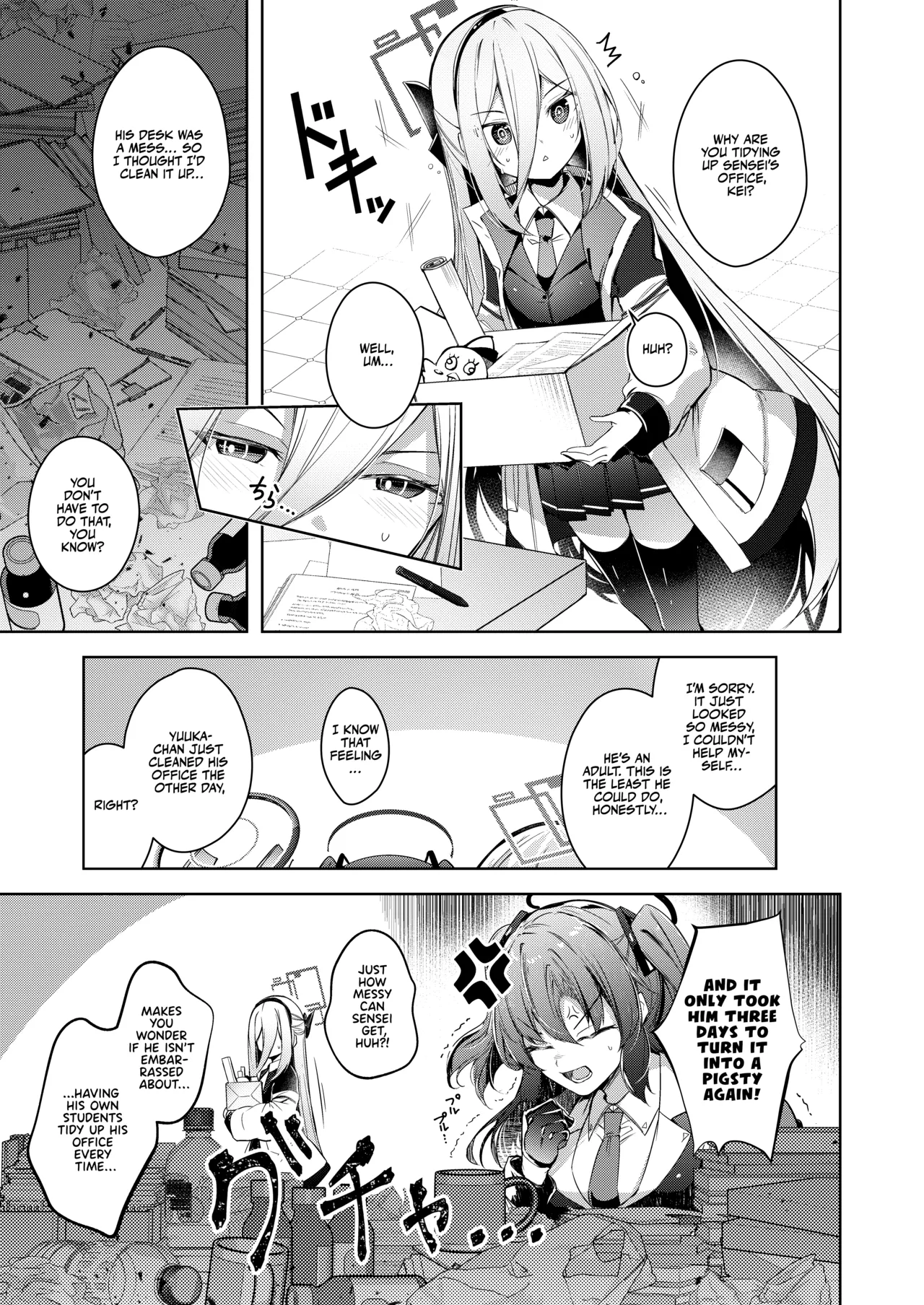 [Midorineko (Midori)]Watashi ga Ichiban Sensei o Sasaete Irun desu kedo????? | I'm Your Number One Student, Right?????(Blue Archive) [English] [Team Rabu2] [Digital] Page 5