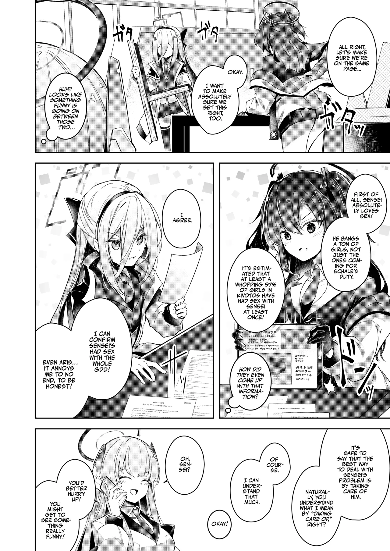 [Midorineko (Midori)]Watashi ga Ichiban Sensei o Sasaete Irun desu kedo????? | I'm Your Number One Student, Right?????(Blue Archive) [English] [Team Rabu2] [Digital] Page 8