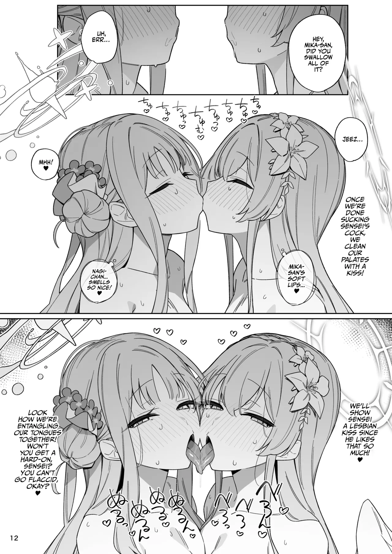 [Enokiya (eno)]Kiyoku Seikototeki na Kyouryokukankei - A Purely Sexual Partnership(Blue Archive) [English] [Team Rabu2] [Digital] Page 11