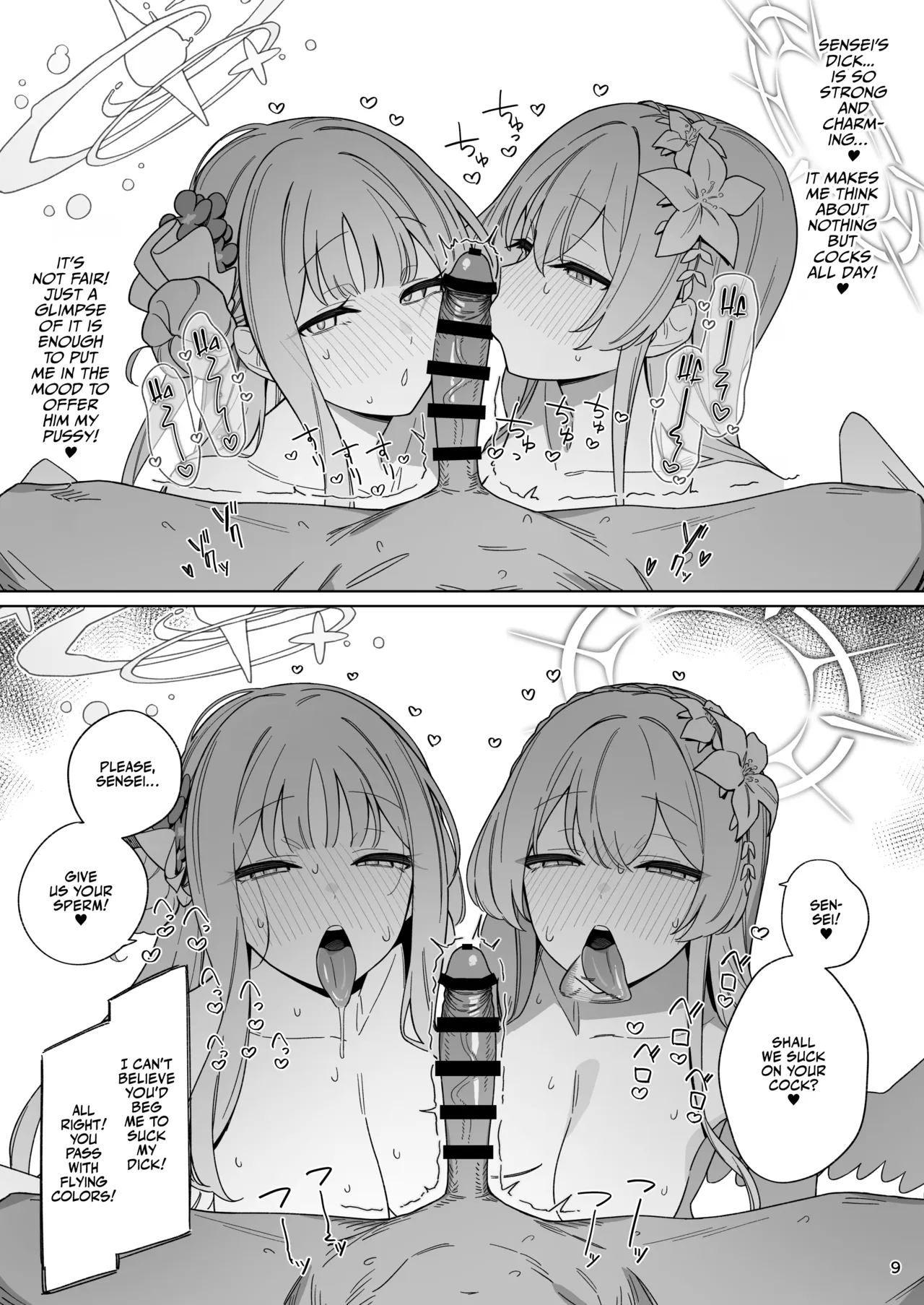 [Enokiya (eno)]Kiyoku Seikototeki na Kyouryokukankei - A Purely Sexual Partnership(Blue Archive) [English] [Team Rabu2] [Digital] Page 8