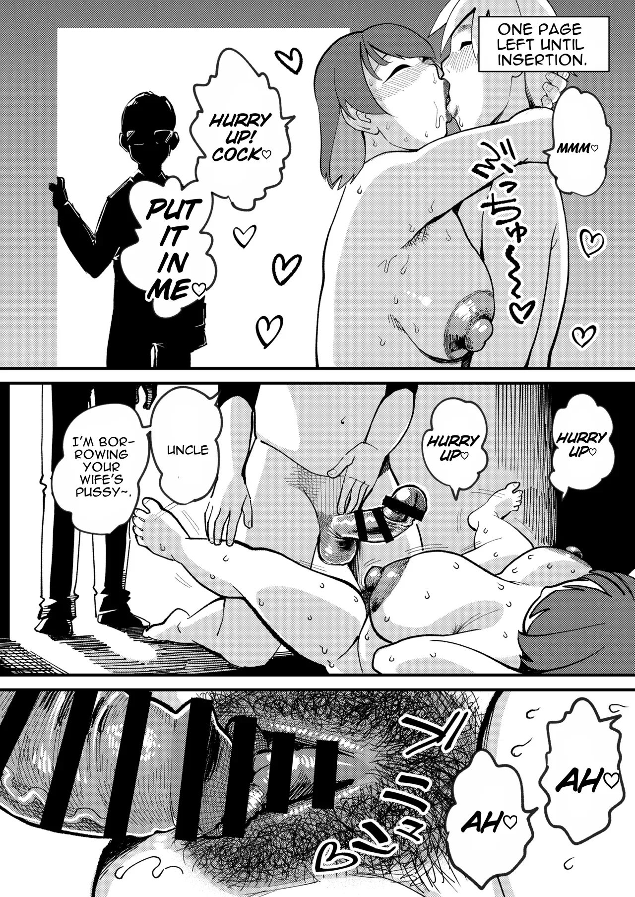 [Hi-per Pinch (clover)]30-page-go ni Sounyuu sareru Yokkyuufuman Pocchari Oba-san[English] [cufreescans] [Digital] Page 30