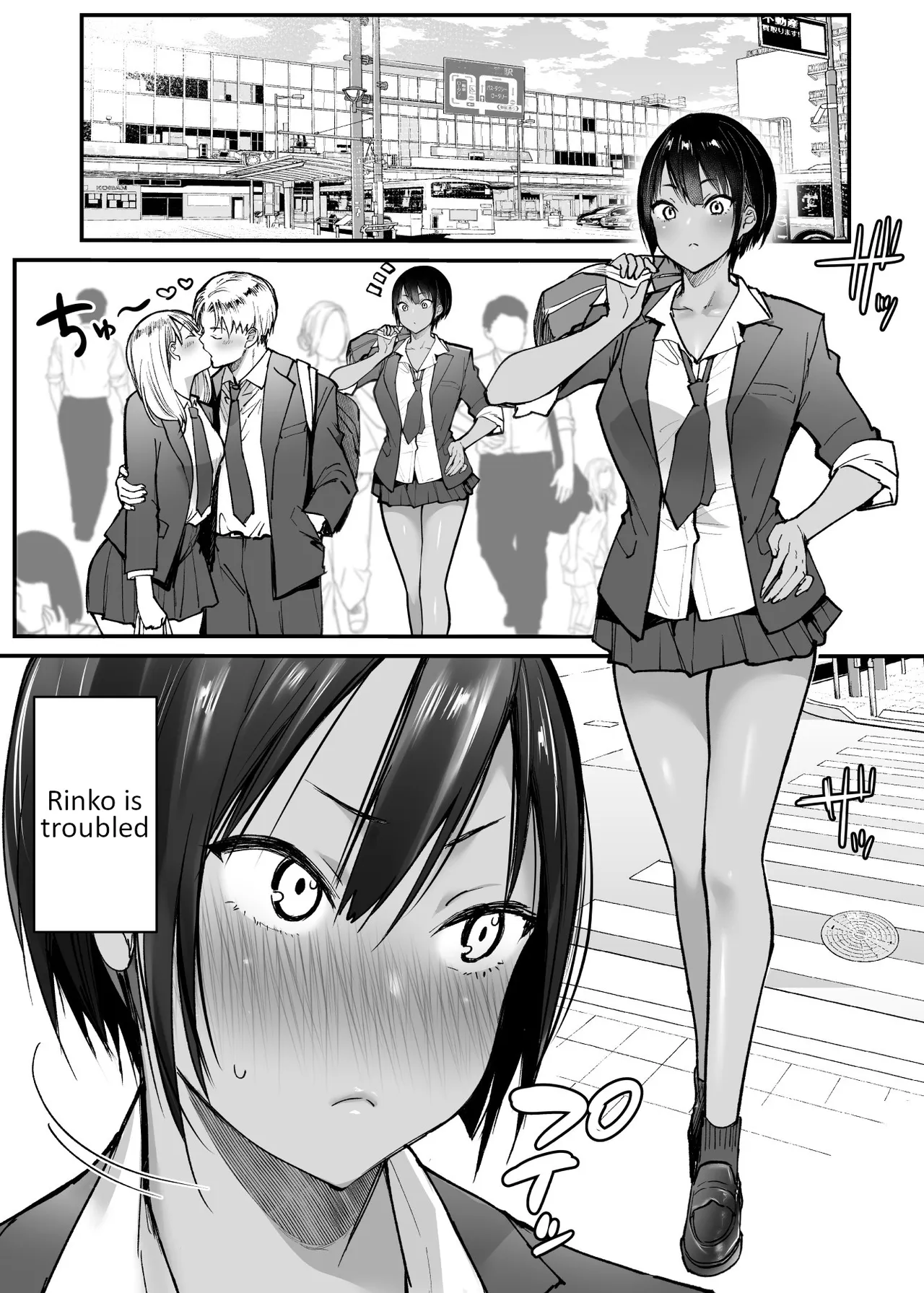 [Super Ichigo-chan (Misaoka)]Choushin Boyish Osananajimi wa Dakaretai | My tall boyish childhood friend wants to be hugged[English] Page 3