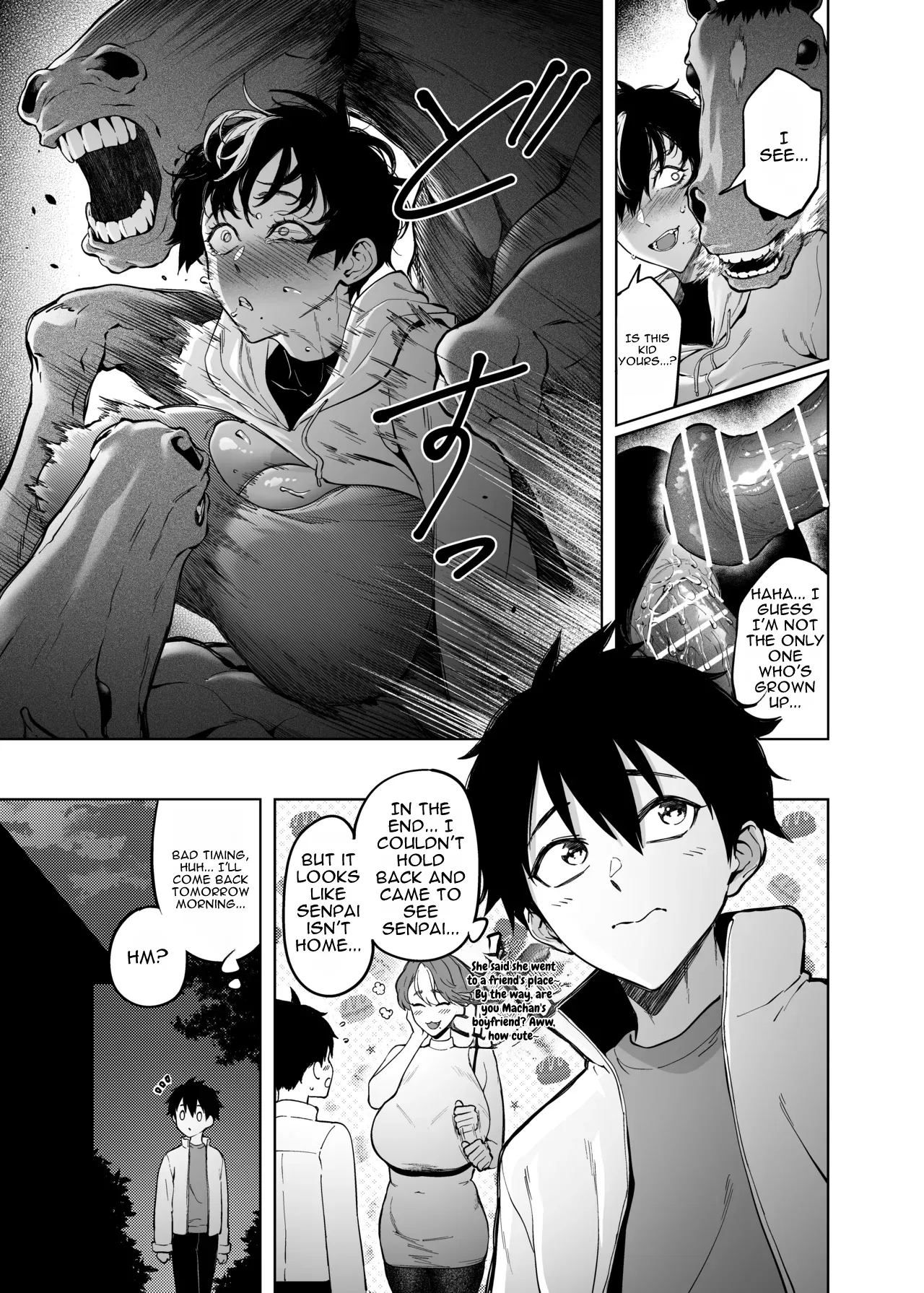 [F.W.ZHolic (FAN)]Mahiru-senpai no Hatsukoi | Mafuyu-senpai's First[English] [DNTA] [Digital] Page 32