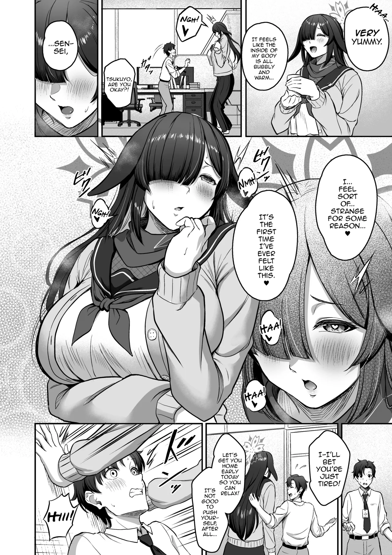 [CAISSON (Yukimura Yukio)]Tsukuyo-ryuu Ninpo Shinchousa Sakusei Jutsu(Blue Archive) [English] [mysterymeat3] [Digital] Page 3