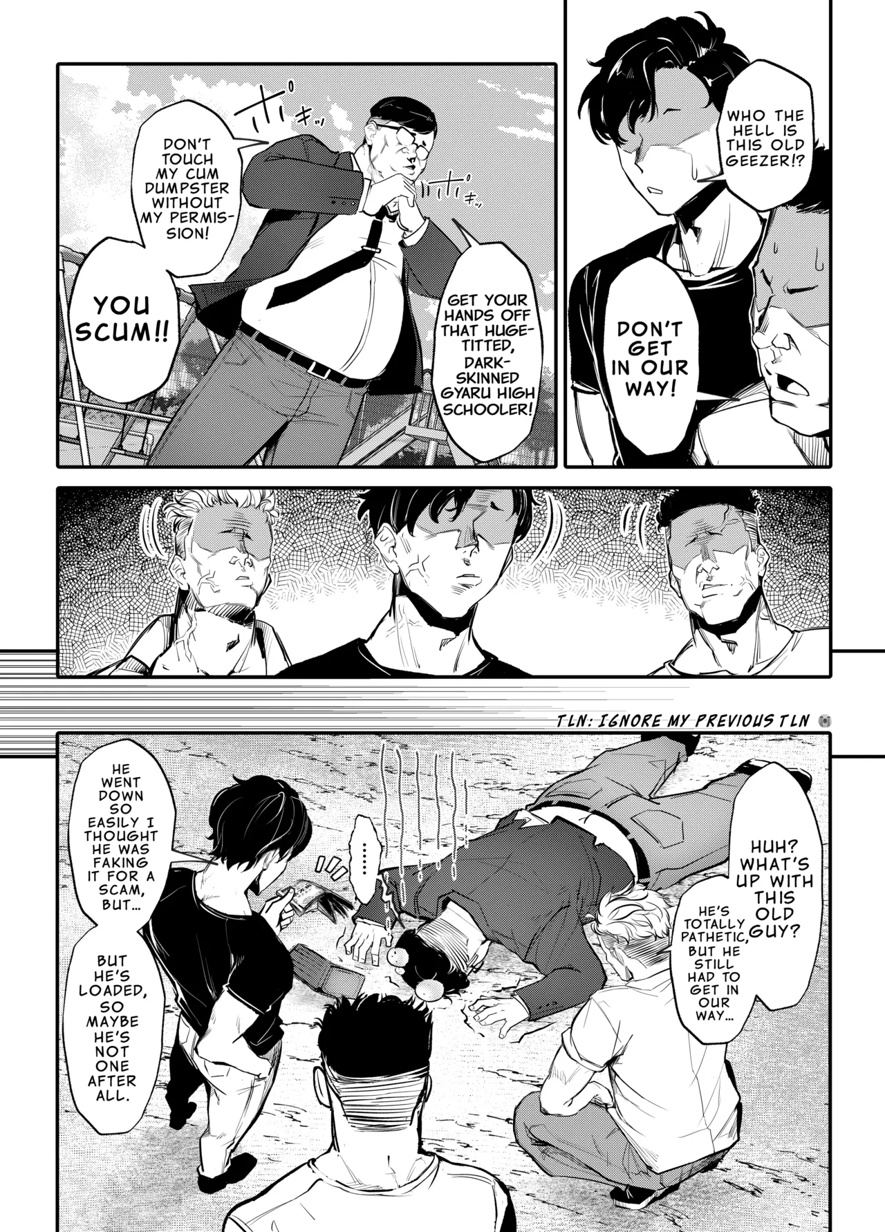 [Onkyu]Namaiki JK ga Wakaraserareru Hon 3.0 | Putting a Cheeky Gyaru in Her Place 3.0[English] [LKK•Scans] [Digital] Page 12