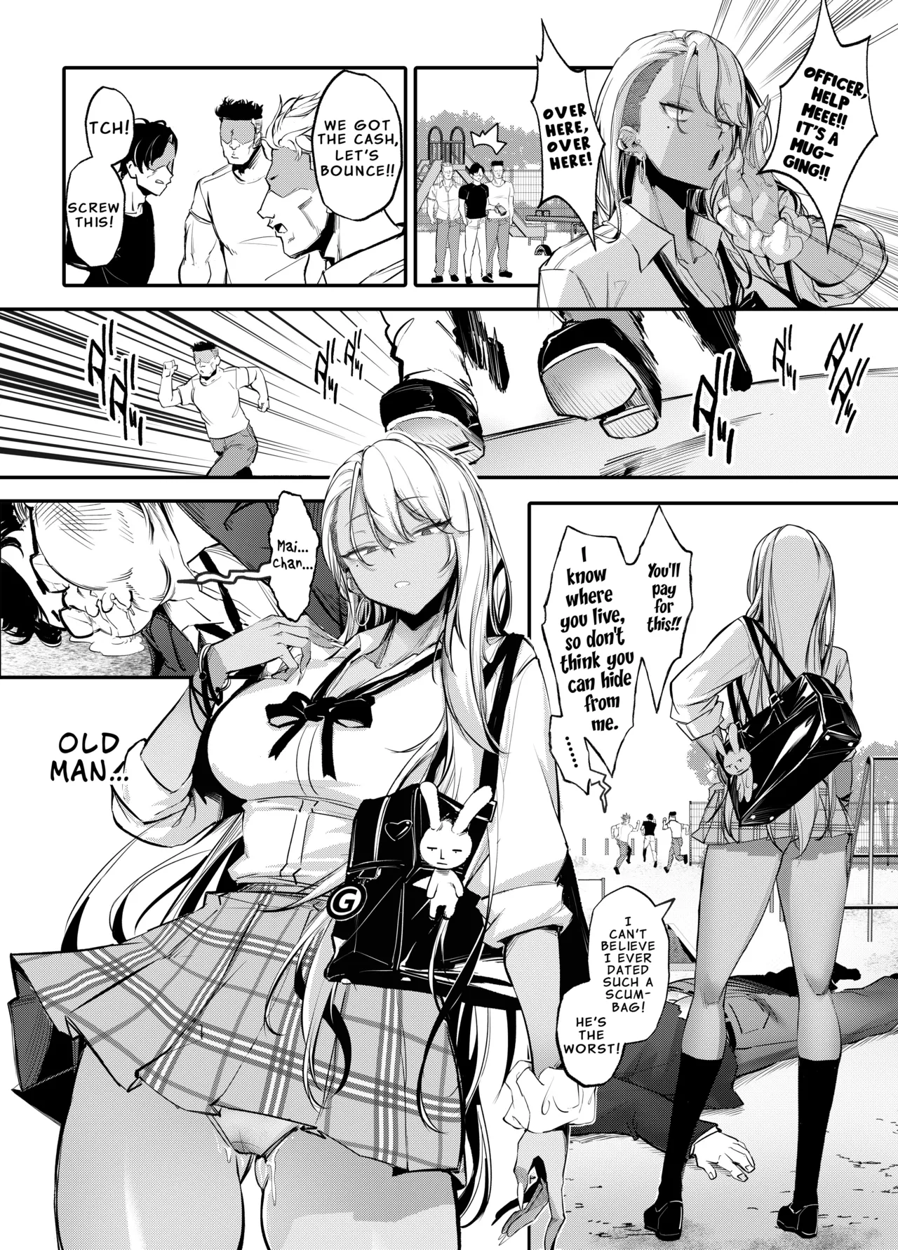 [Onkyu]Namaiki JK ga Wakaraserareru Hon 3.0 | Putting a Cheeky Gyaru in Her Place 3.0[English] [LKK•Scans] [Digital] Page 13