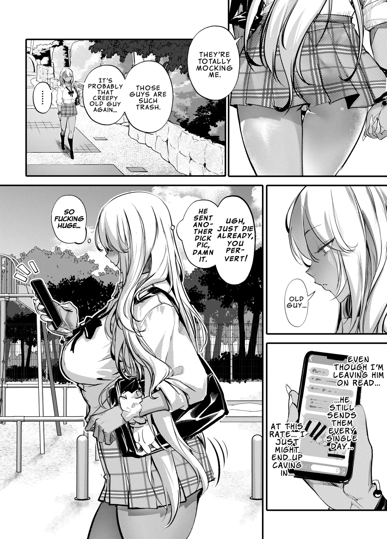 [Onkyu]Namaiki JK ga Wakaraserareru Hon 3.0 | Putting a Cheeky Gyaru in Her Place 3.0[English] [LKK•Scans] [Digital] Page 9