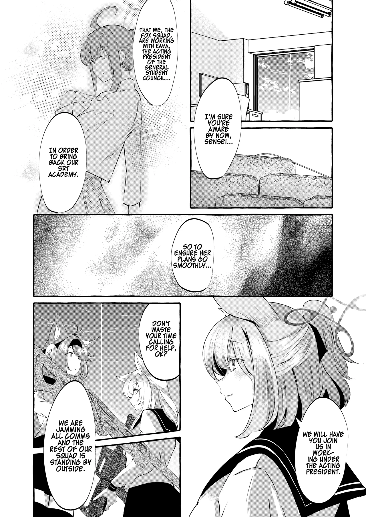 [Cross Country. (Kurokan)]Otodoke Mono desu Sensei(Blue Archive) [English] [TSHH] [Digital] Page 5