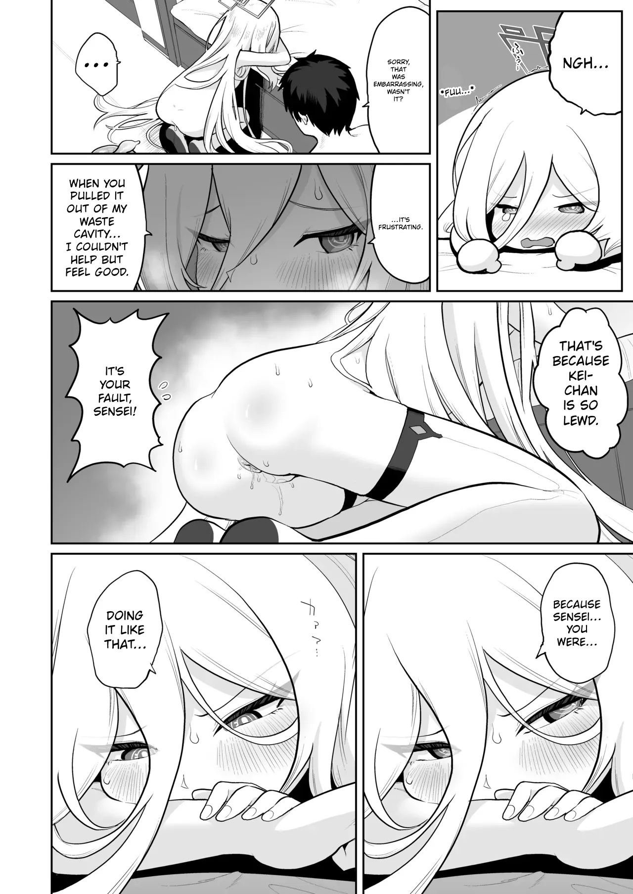 [Owakari Itadaketa darou ka (Umiyamasoze)]Nani ga Kekkanhin da! Saikou Darou ga!! | Defective? She's absolutely perfect!!(Kei-chan, Zenbu Suki) (Blue Archive) [English] [Kei Kei Scans]  [Digital] Page 29