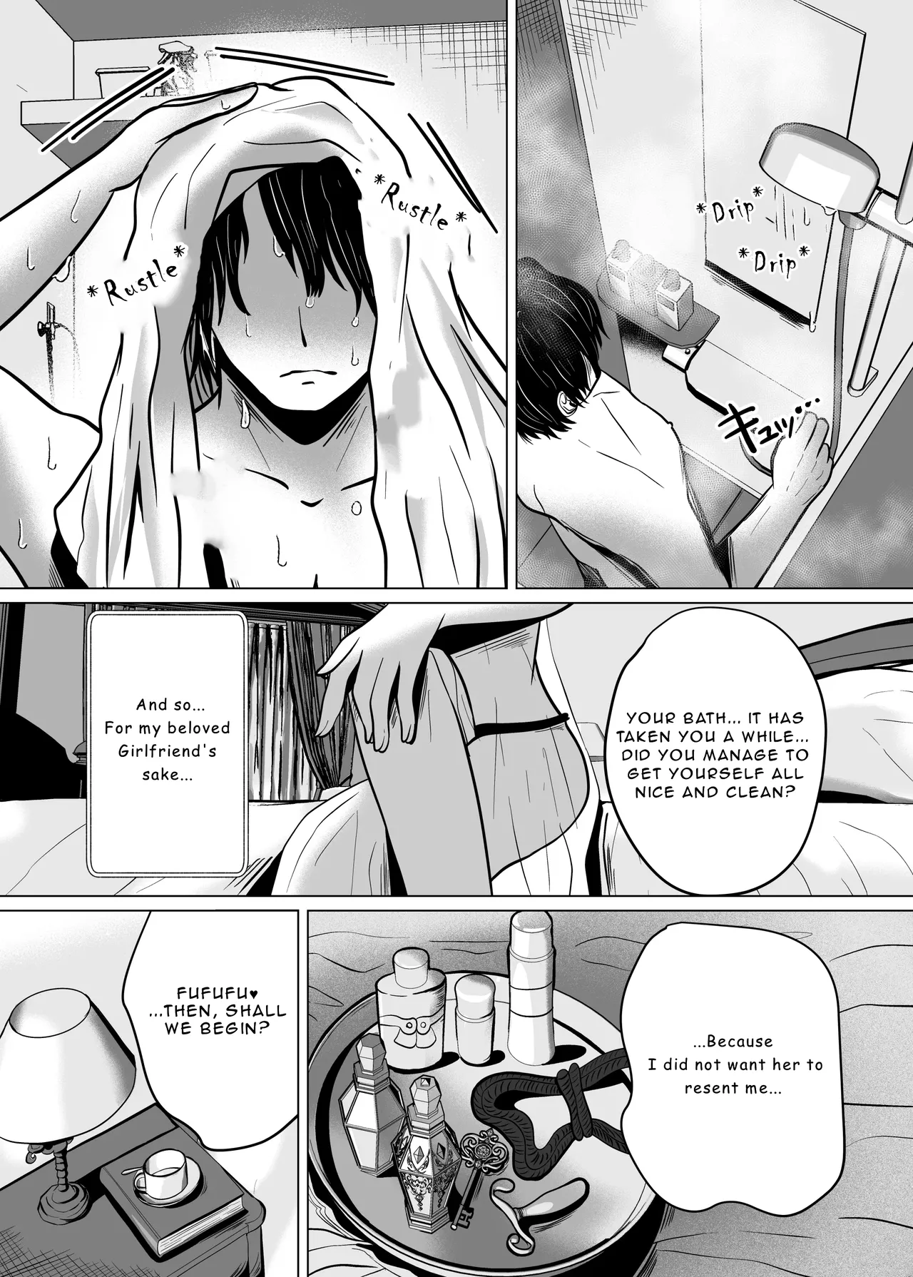 [Gomanjuu Teikoku no Gyakushuu (Manjuuko-san)]Teisoutai Chakuyou Gyaku Anal de Mesuiki Sasetekureru Elf no Onee-san | The Elf Onee-san who's making me wear a Chastity Belt[English] Page 6