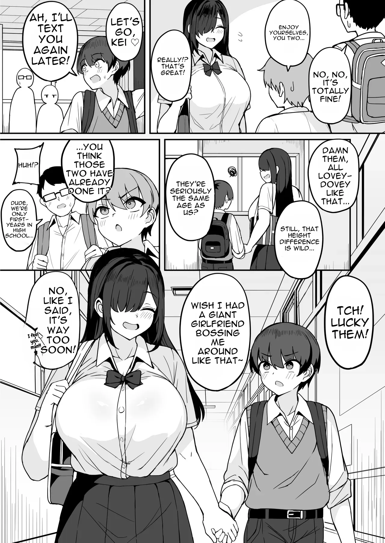 [Fuzuii Undou (Fuzui)]Bakunyuu InCha Doukyuusei ni Kokuhaku sareta node Tsukiattara Tondemonai Seiyoku Obake de Koukaishita Hanashi[English] Page 5