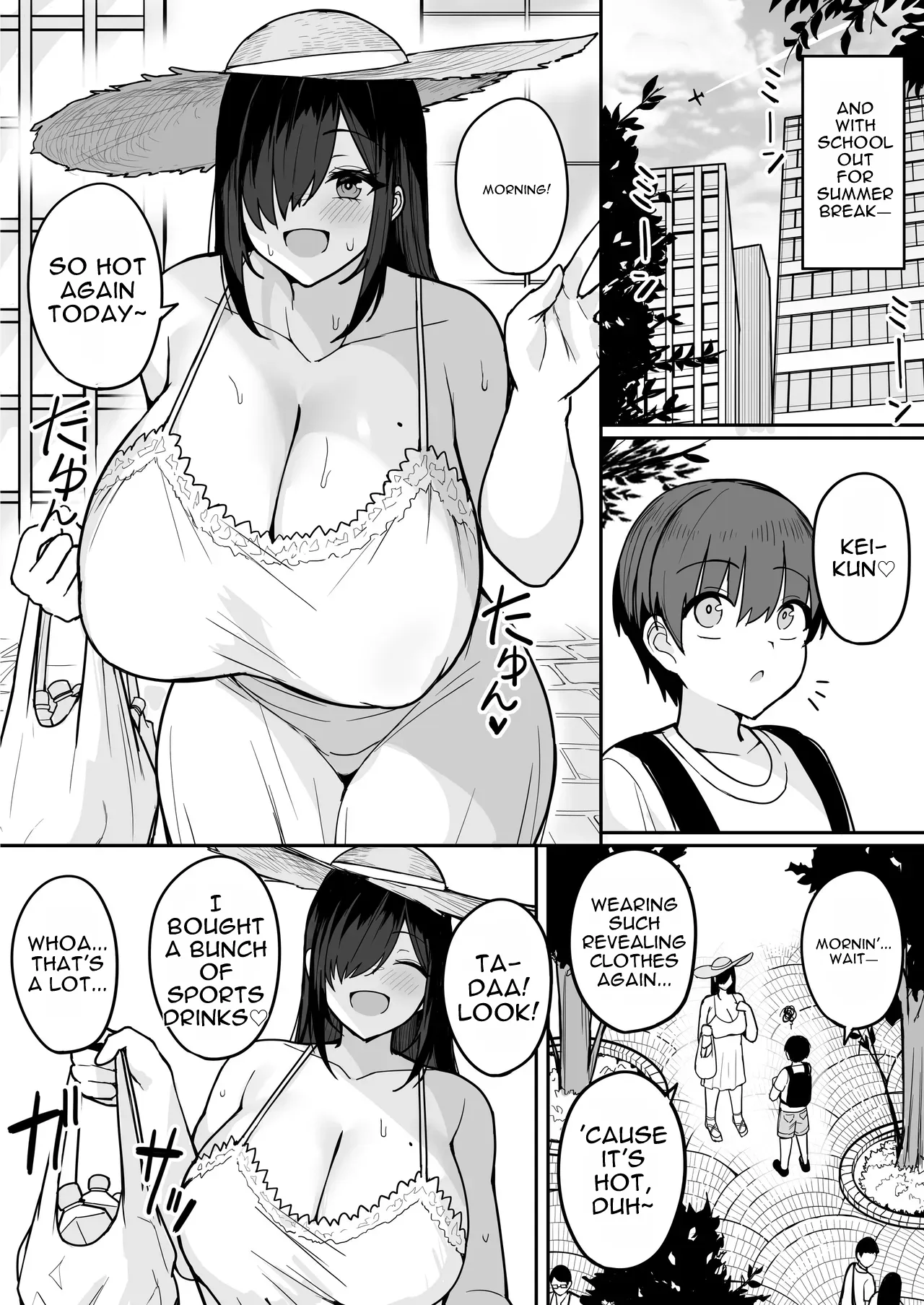 [Fuzuii Undou (Fuzui)]Bakunyuu InCha Doukyuusei ni Kokuhaku sareta node Tsukiattara Tondemonai Seiyoku Obake de Koukaishita Hanashi[English] Page 51