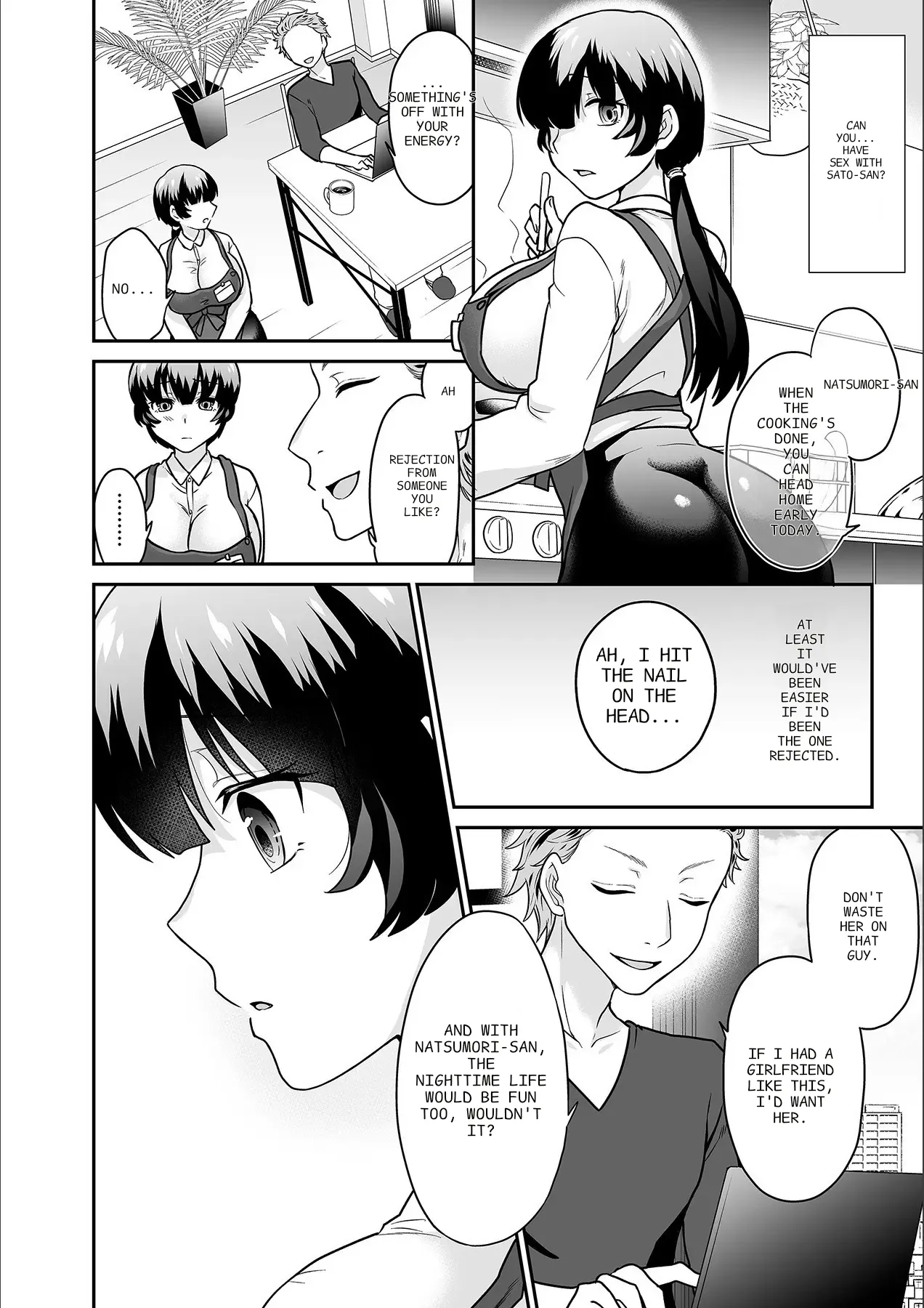 [Rojiro]Kare to no Sekkusu ja Ikenai kara… Atashi no Koko ni Irete Hoshii no… Ch. 1-21[English] [MTL] Page 397