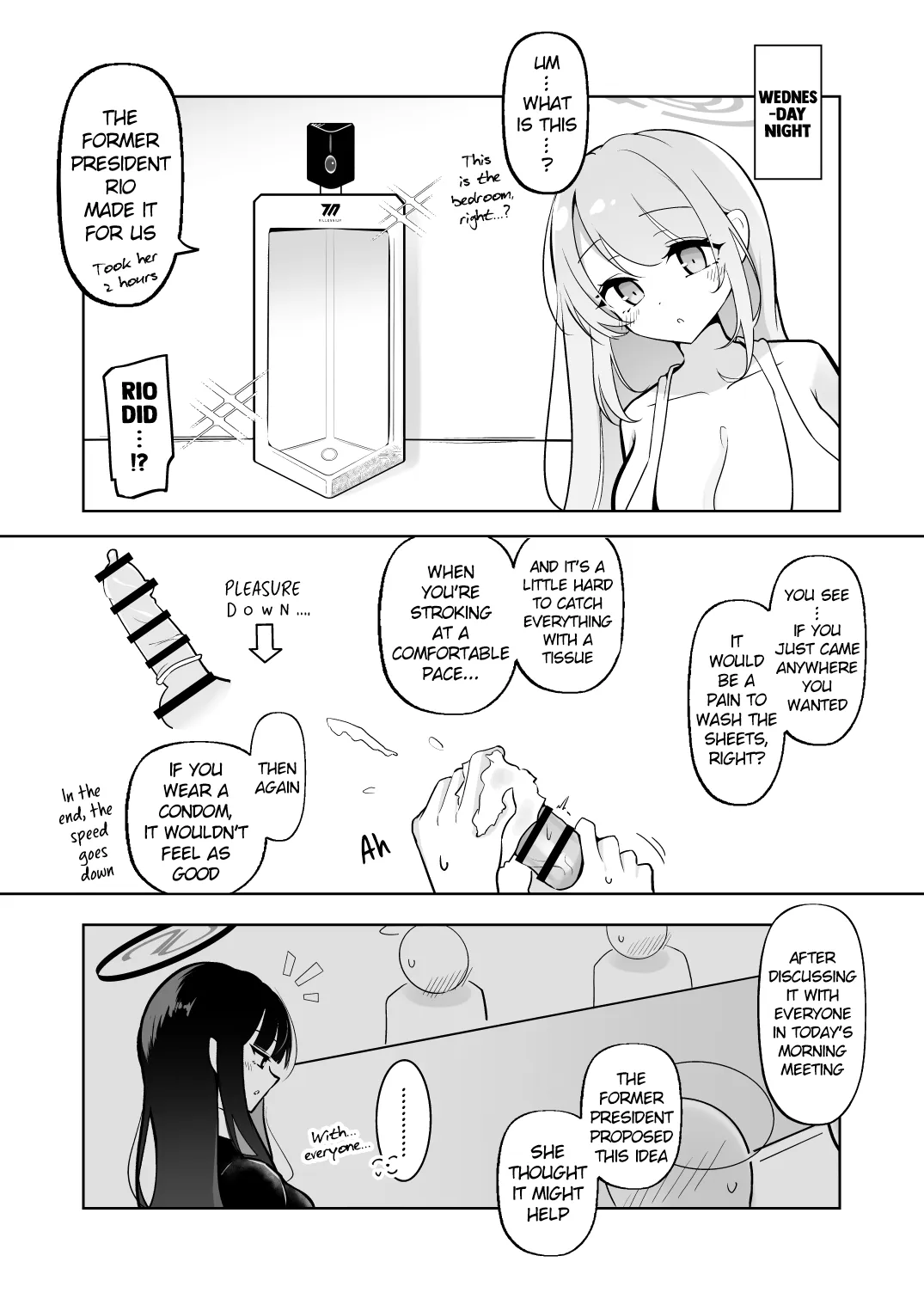 [Wafuerotei (Wafueroi)]Shinkon Eimi to Soku Nuki Doppyun Amaama Seiyoku Kanri Seikatsu | Newlywed Eimi and The Instant Cum Shot, The Lovey-Dovey Libido Control Sex Life(Blue Archive) [English] [Digital] Page 13