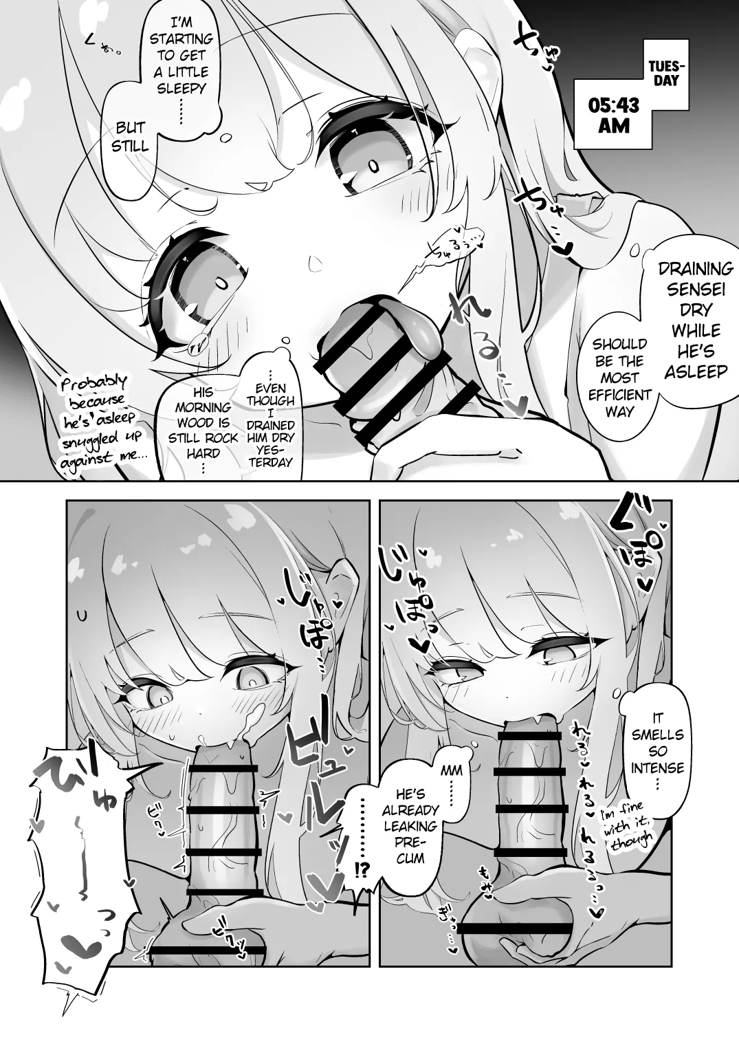 [Wafuerotei (Wafueroi)]Shinkon Eimi to Soku Nuki Doppyun Amaama Seiyoku Kanri Seikatsu | Newlywed Eimi and The Instant Cum Shot, The Lovey-Dovey Libido Control Sex Life(Blue Archive) [English] [Digital] Page 9